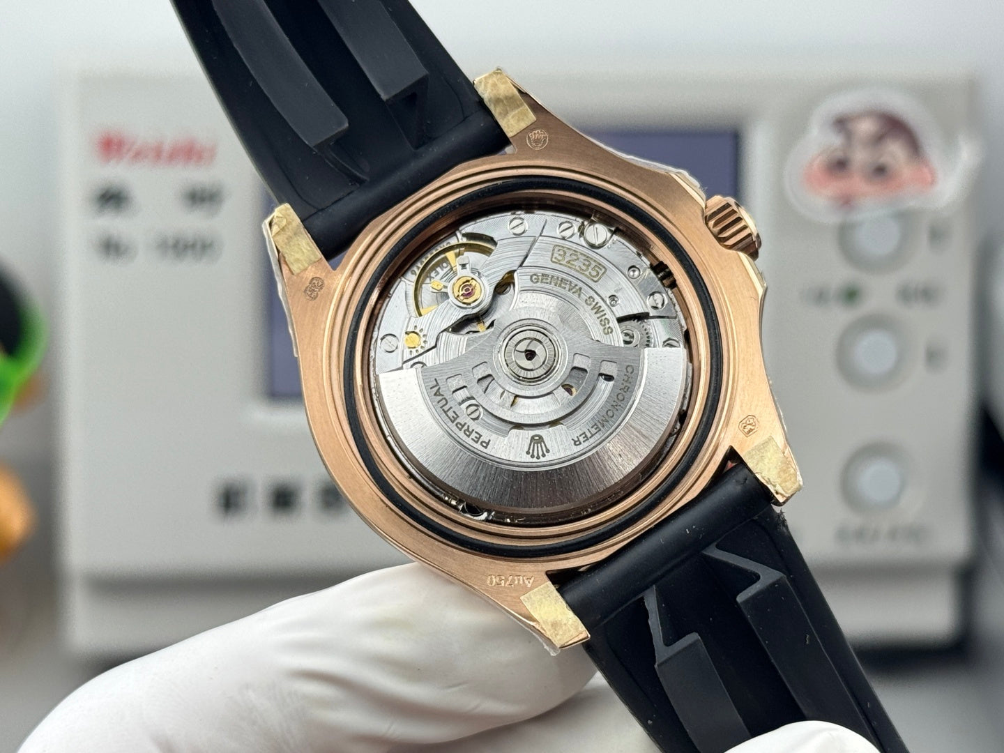 Rolex Yacht-Master 42mm Rose Gold Case Black Dial