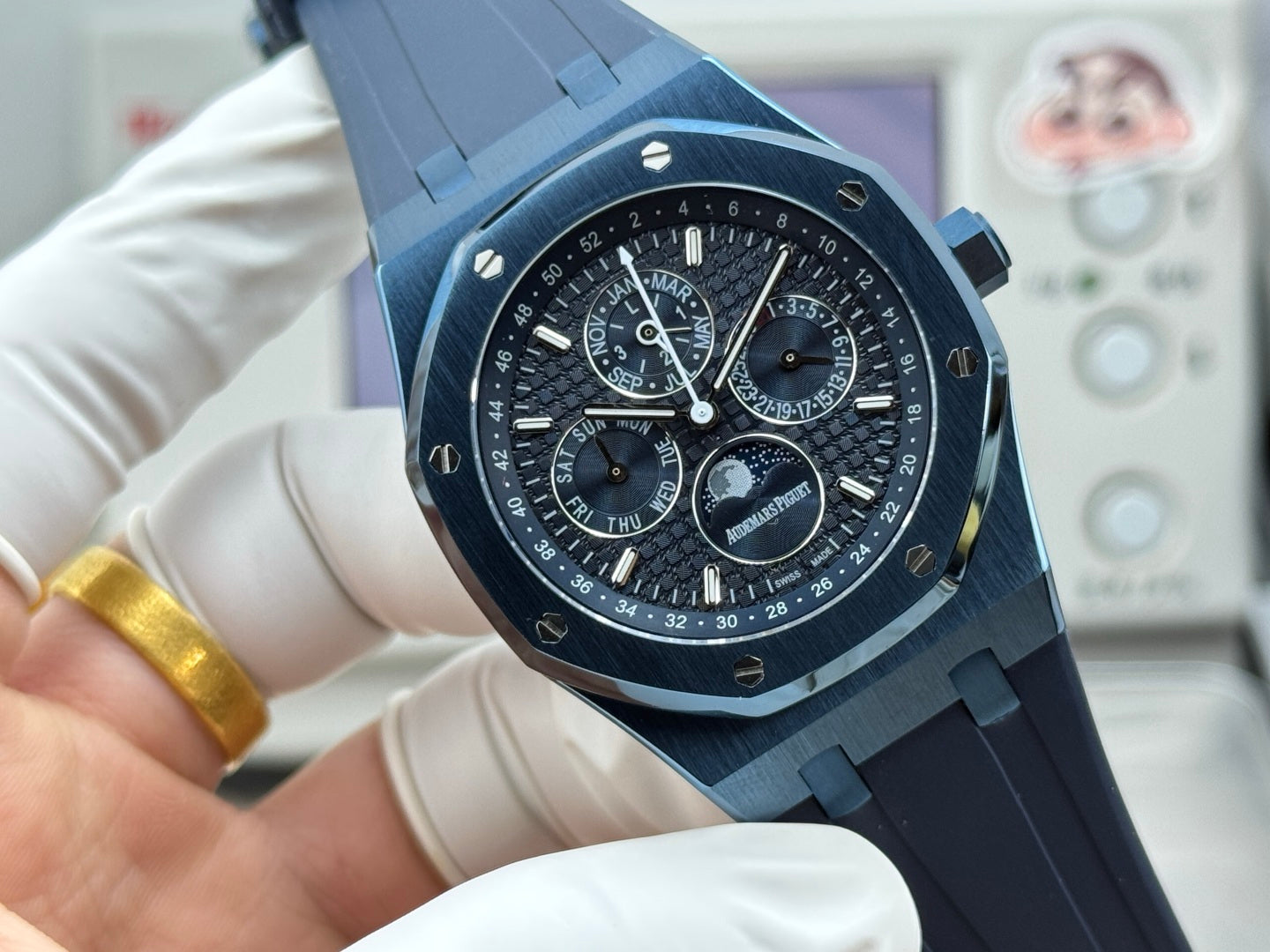 Audemars Piguet Royal Oak Perpetual Calendar 41mm Blue Ceramic