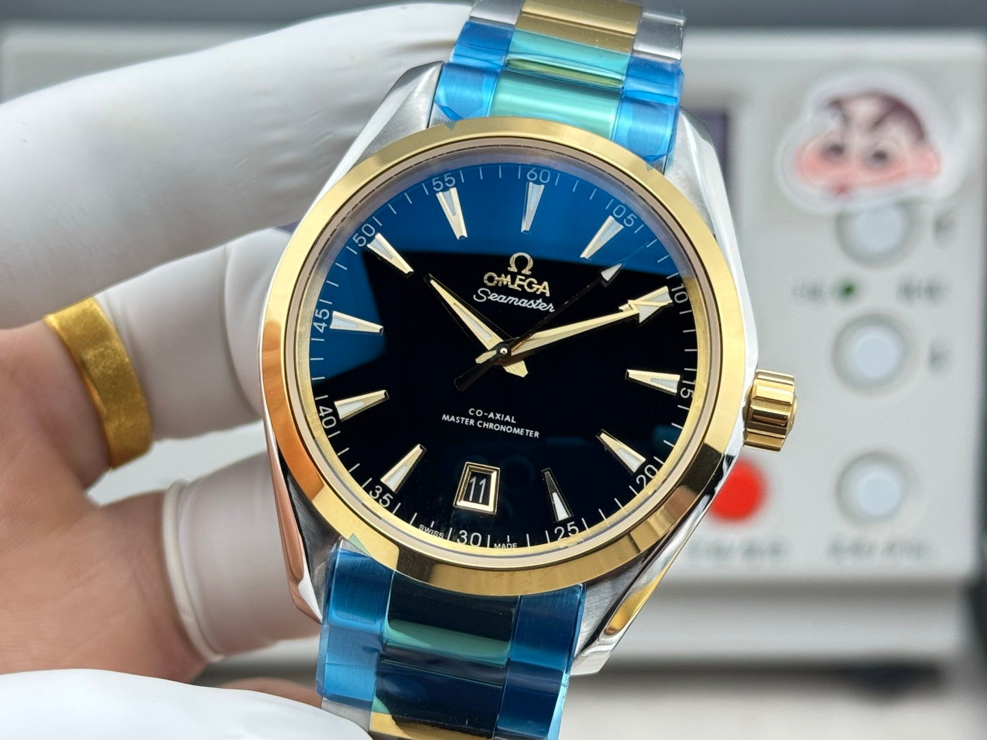 Omega Seamaster Aqua Terra 150m Co-Axial Master Chronometer 41mm Black Dial
