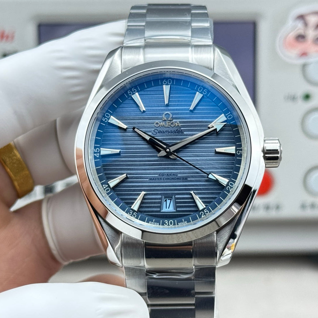 Omega Seamaster Aqua Terra 150m Co-Axial Master Chronometer 41mm Stainless Steel Blue dial