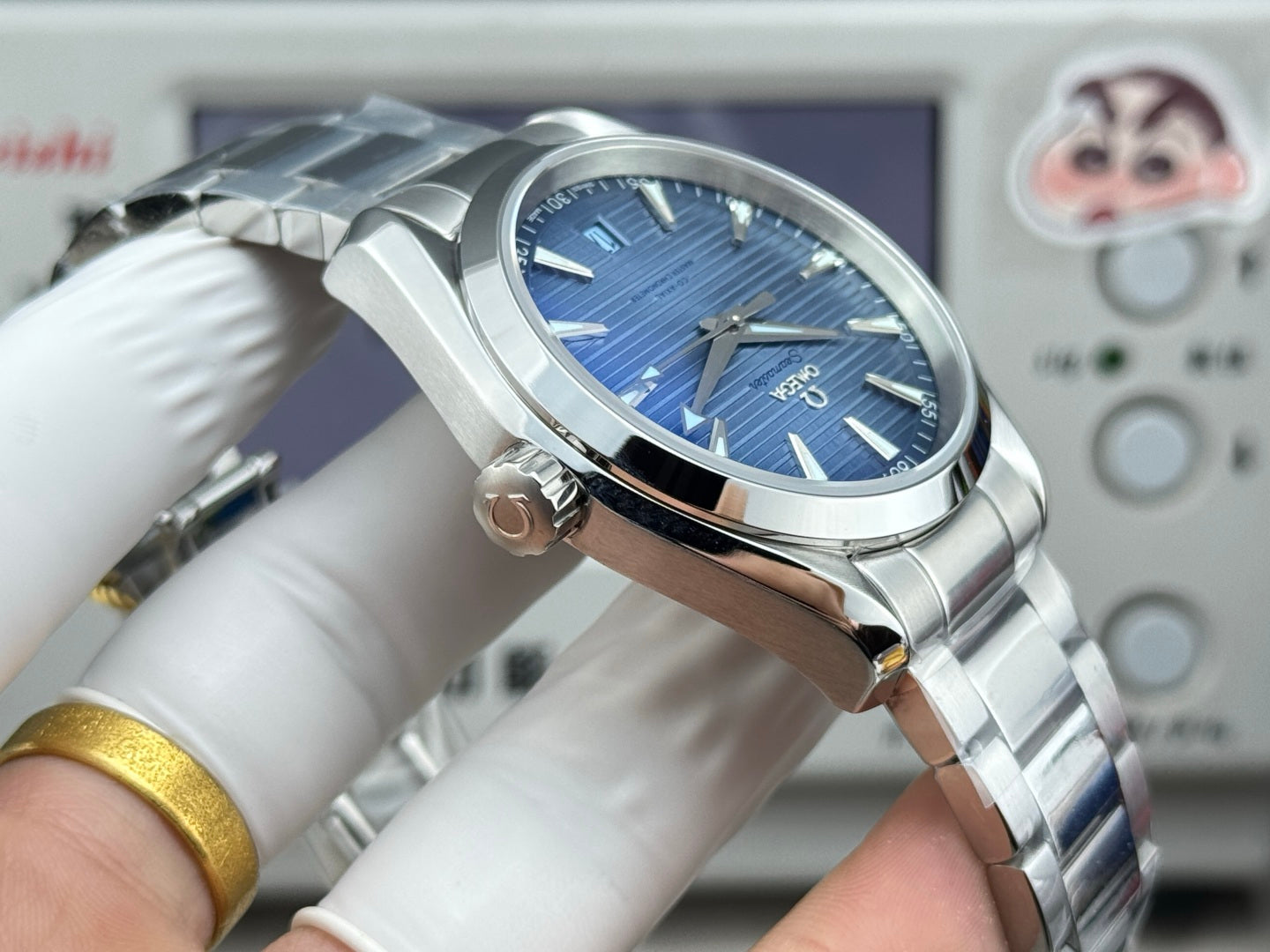Omega Seamaster Aqua Terra 150m Co-Axial Master Chronometer 41mm Stainless Steel Blue dial