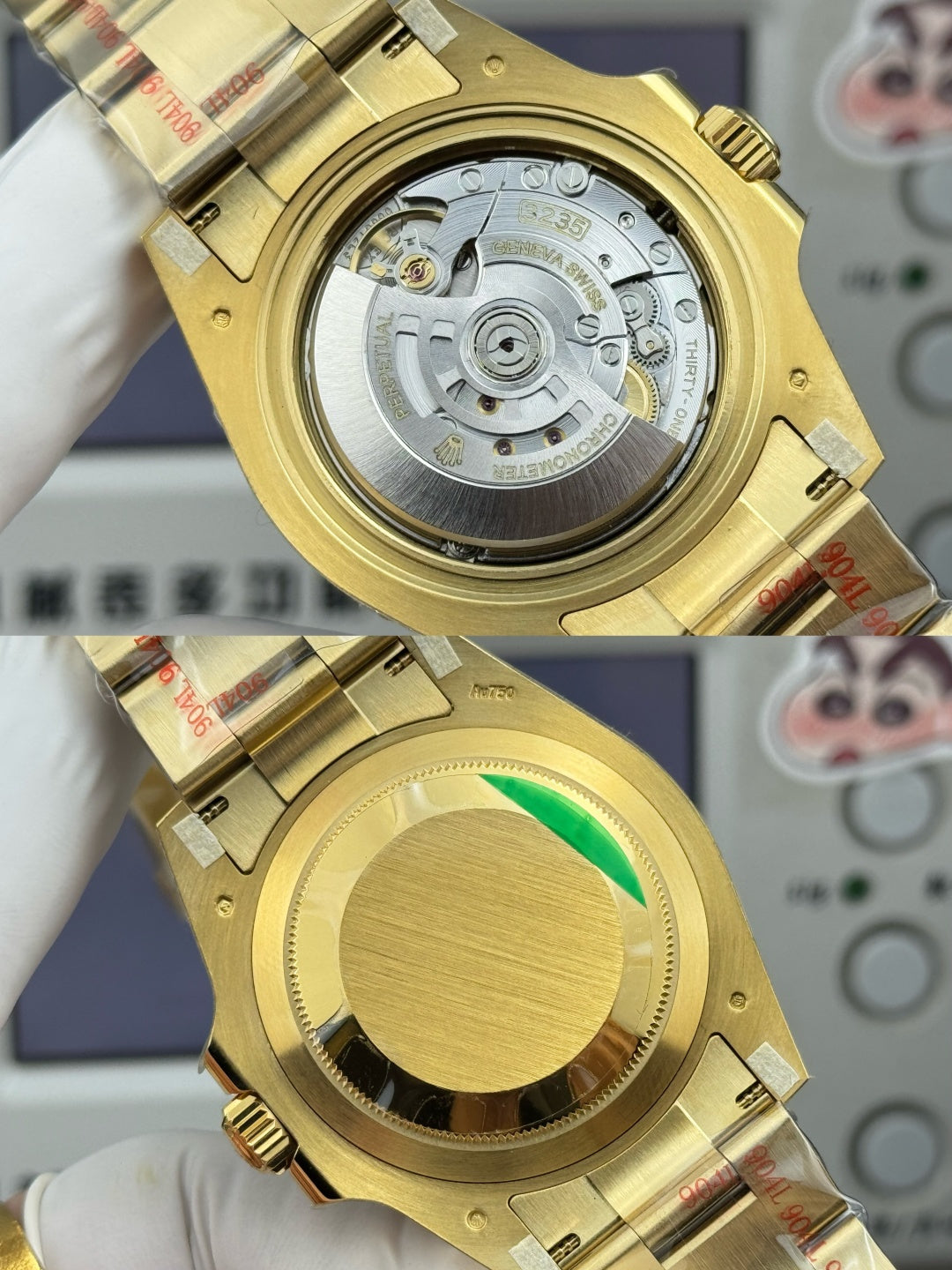 Rolex Submariner Date  Gold Case Black Ceramic Dial