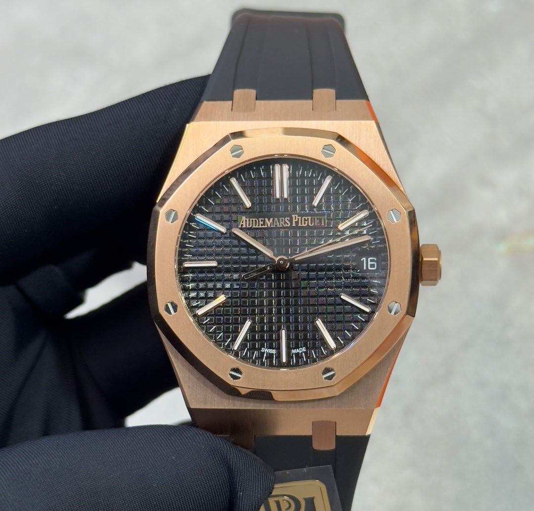 Audemars Piguet Royal Oak Selfwinding 41mm 15510OR Rubber Strap