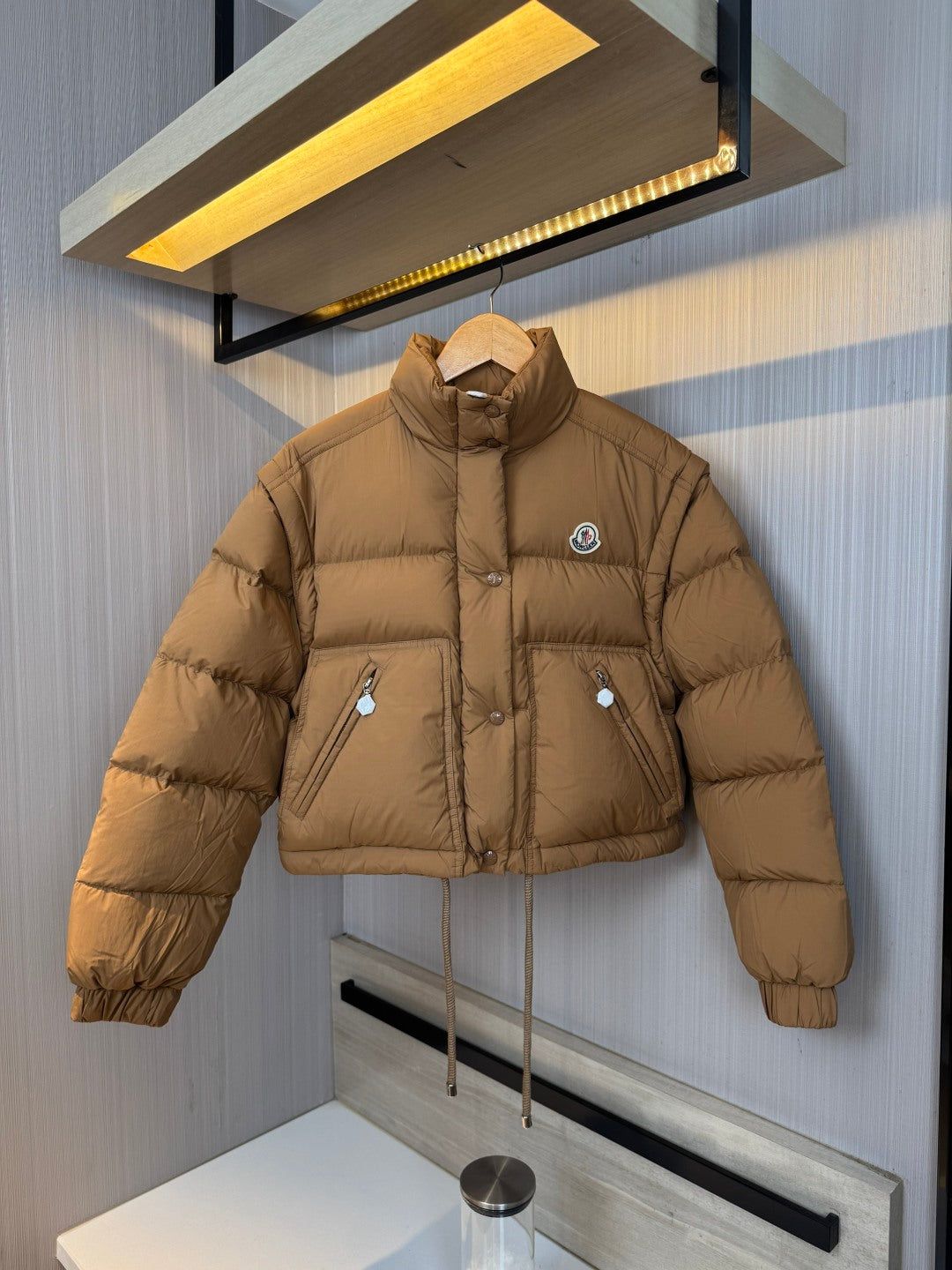 Moncler 25 Down Jacket With Detachable Sleeves  285711
