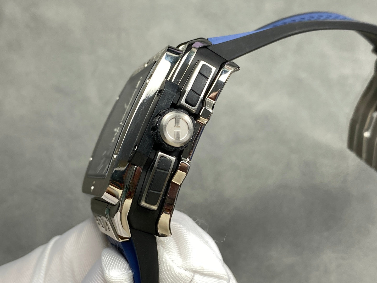 Hublot Square Bang Unico Titanium Blue 42 mm Watch