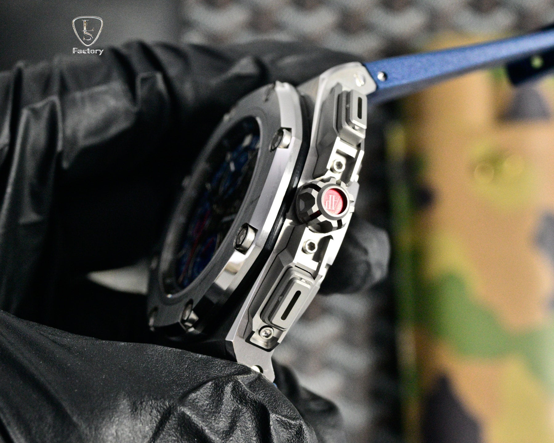 Audemars Piguet Royal Oak Chronograph 41mm Grey Case Grey Blue Dial