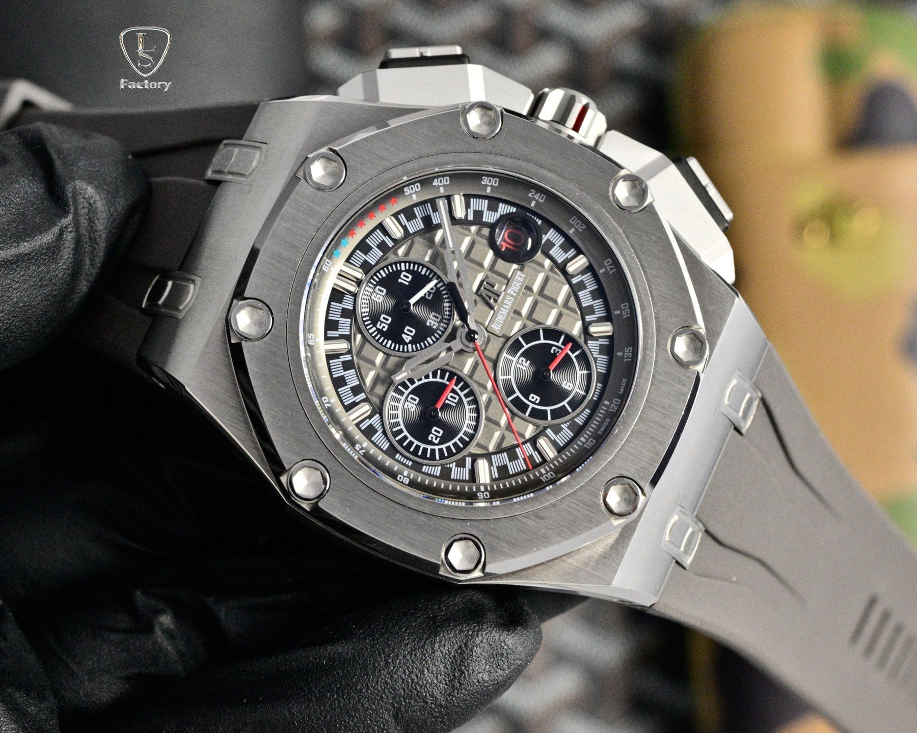 Audemars Piguet Royal Oak Chronograph 41mm Grey Case Grey Dial