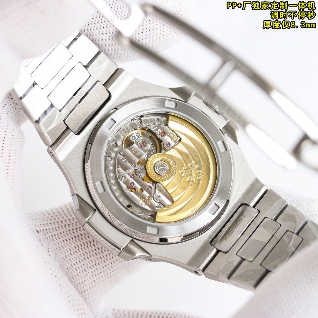 Patek Philippe Nautilus 40mm Blue Dial Steel Case