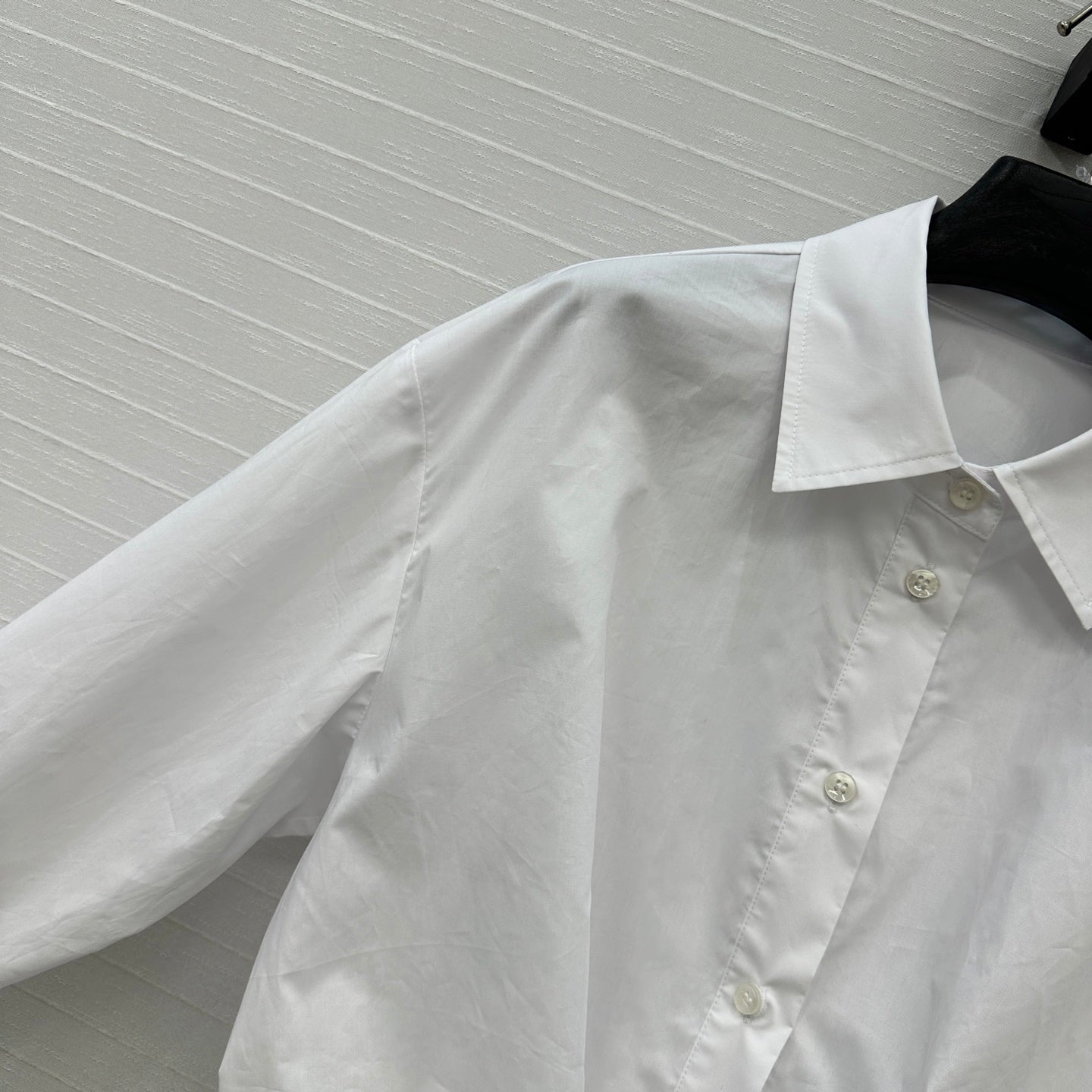 CD 25 Bow Tie Shirt White Cotton