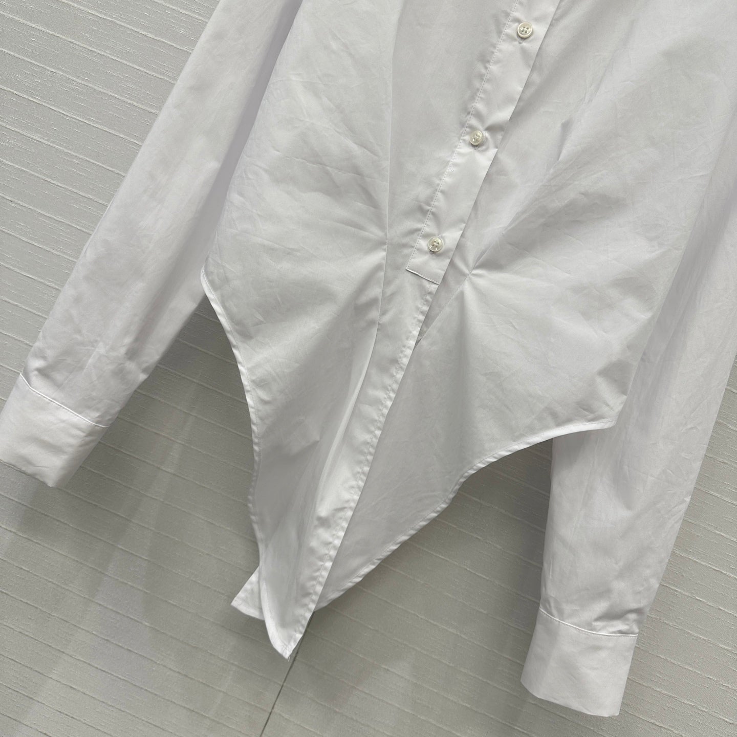 CD 25 Bow Tie Shirt White Cotton