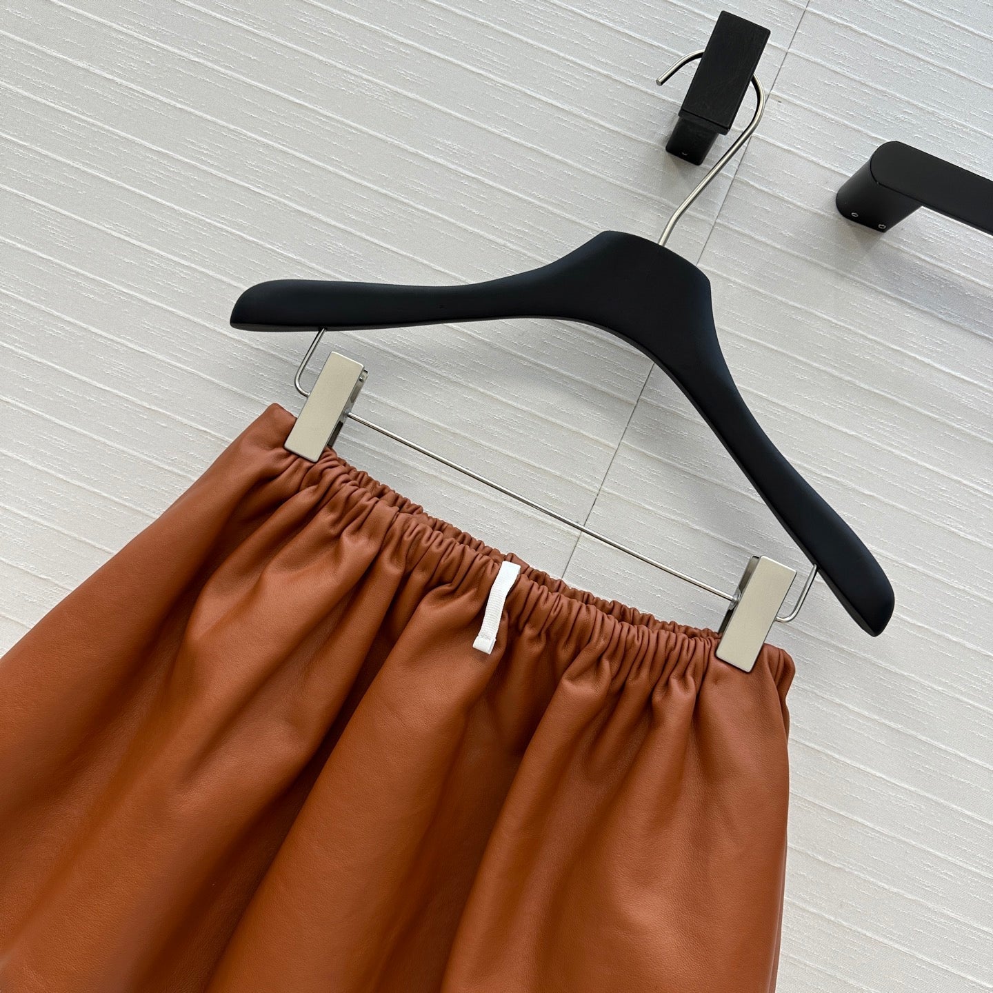 Miu Miu 25 Set Orange Brown Leather