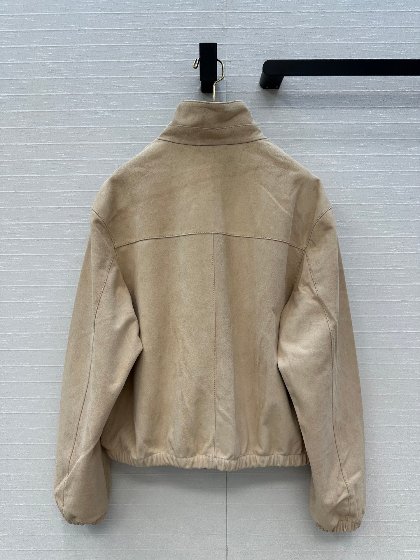 LP 25 Bomber Jacket Beige Suede 273463