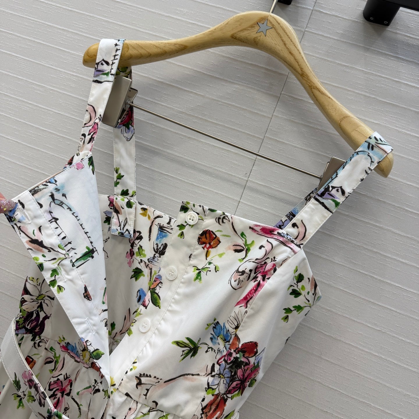 Dior 2026 Print Slip Dress Cotton 401997