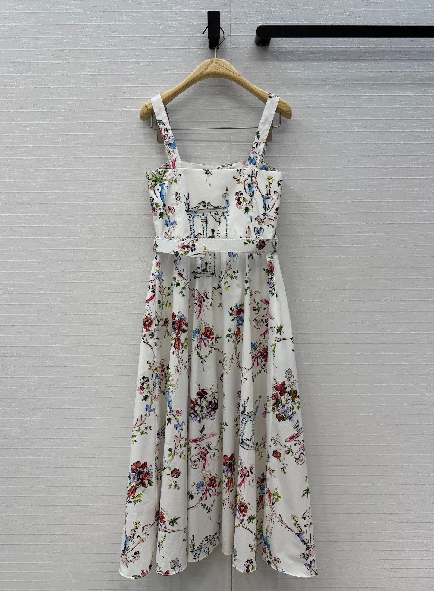 Dior 2026 Print Slip Dress Cotton 401997