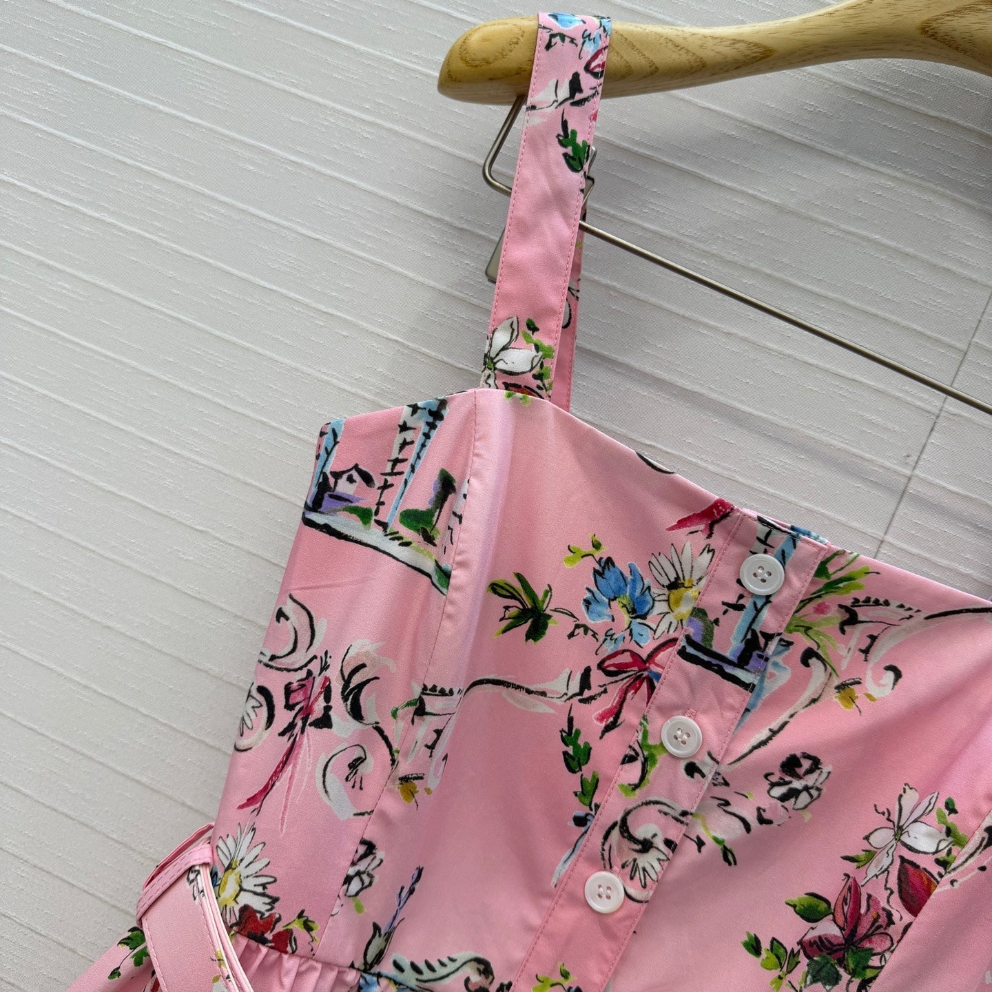 Dior 2026 Print Slip Dress Cotton 401997
