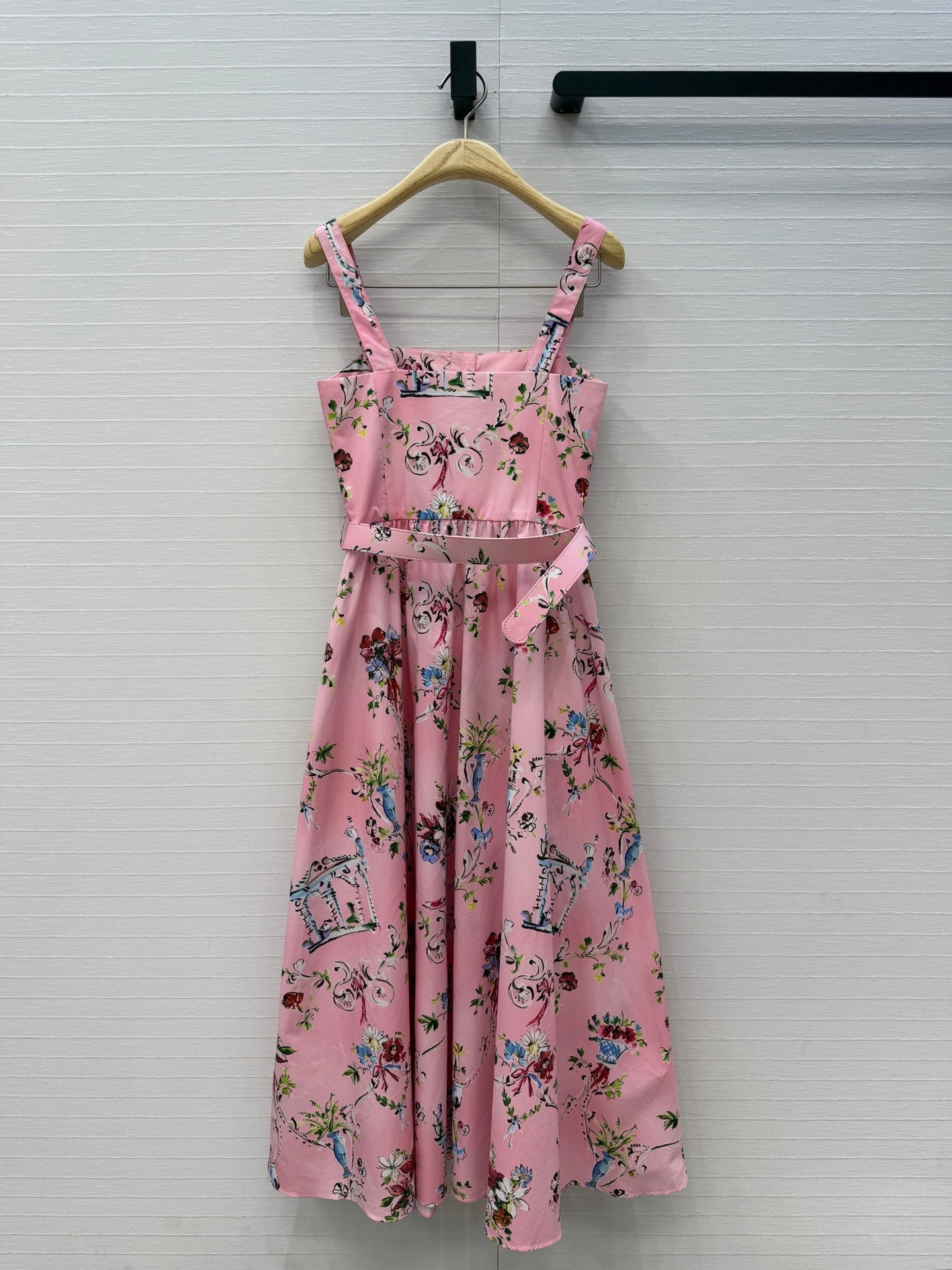 Dior 2026 Print Slip Dress Cotton 401997