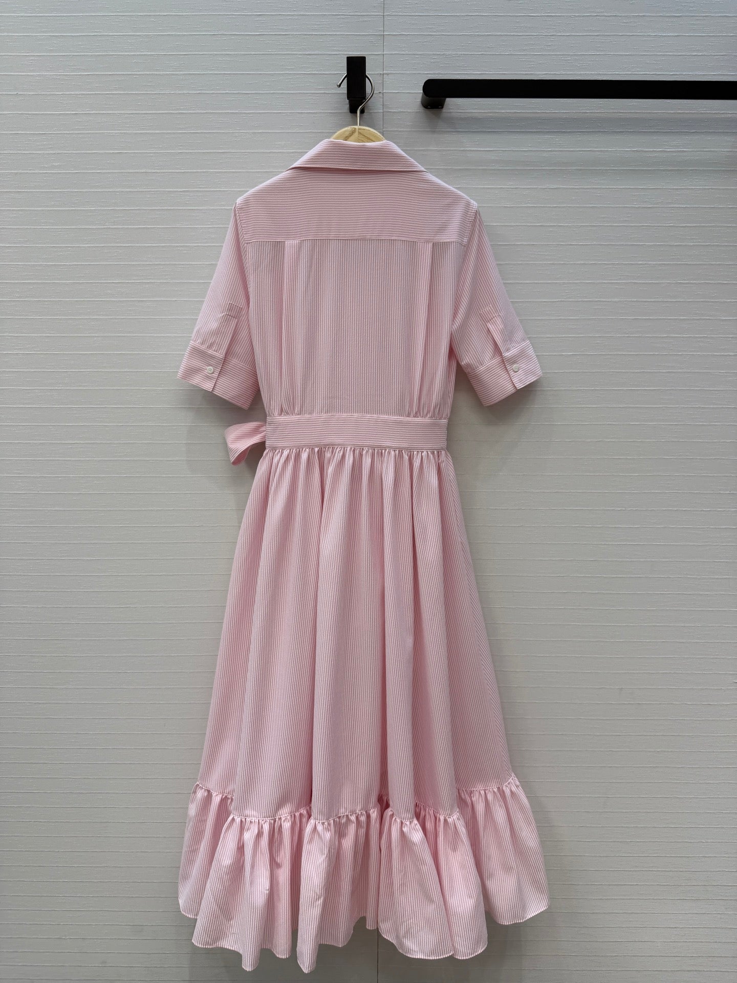 Dior 2026 Maxi Dress Pink Cotton 401921