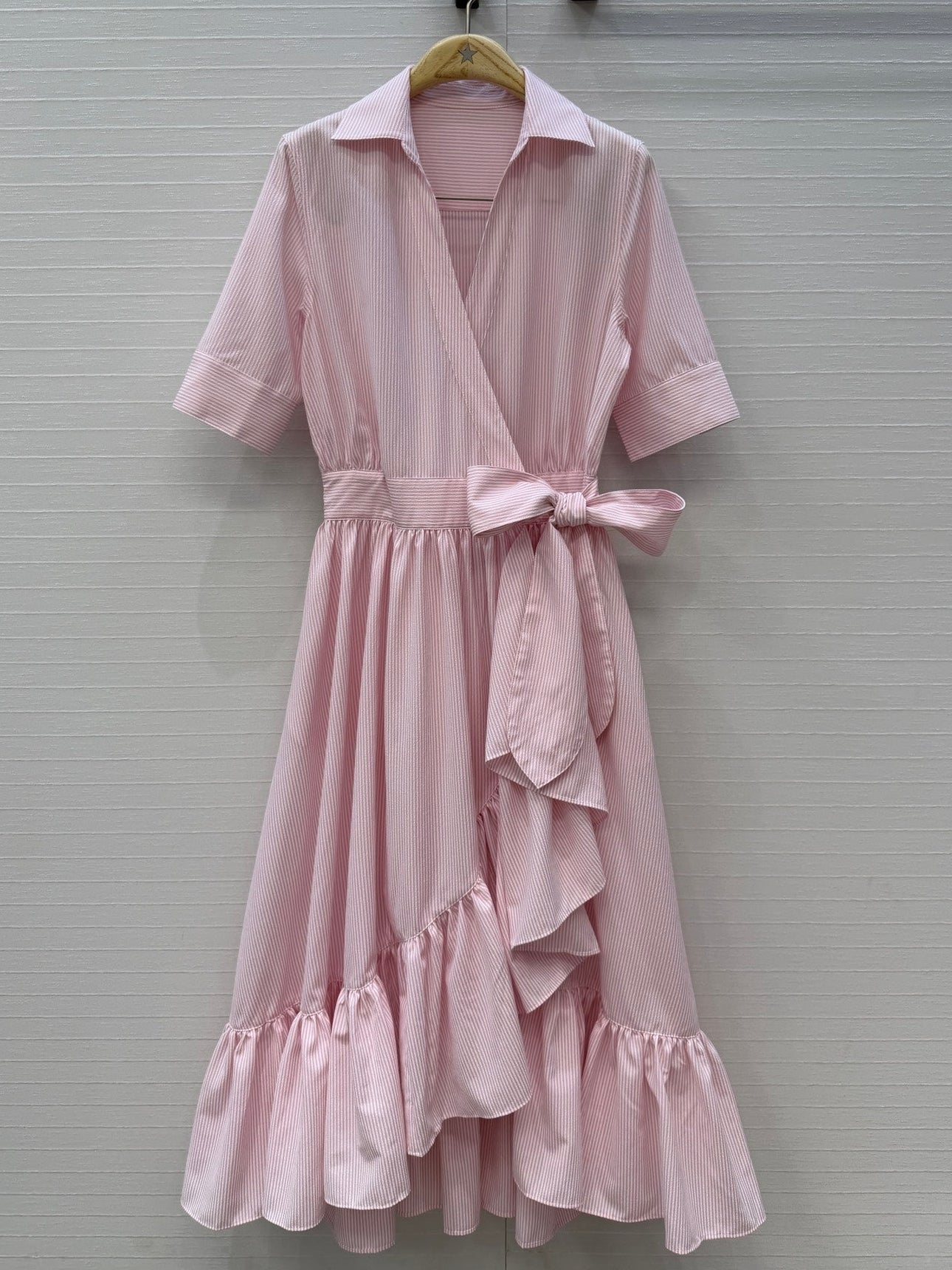 Dior 2026 Maxi Dress Pink Cotton 401921