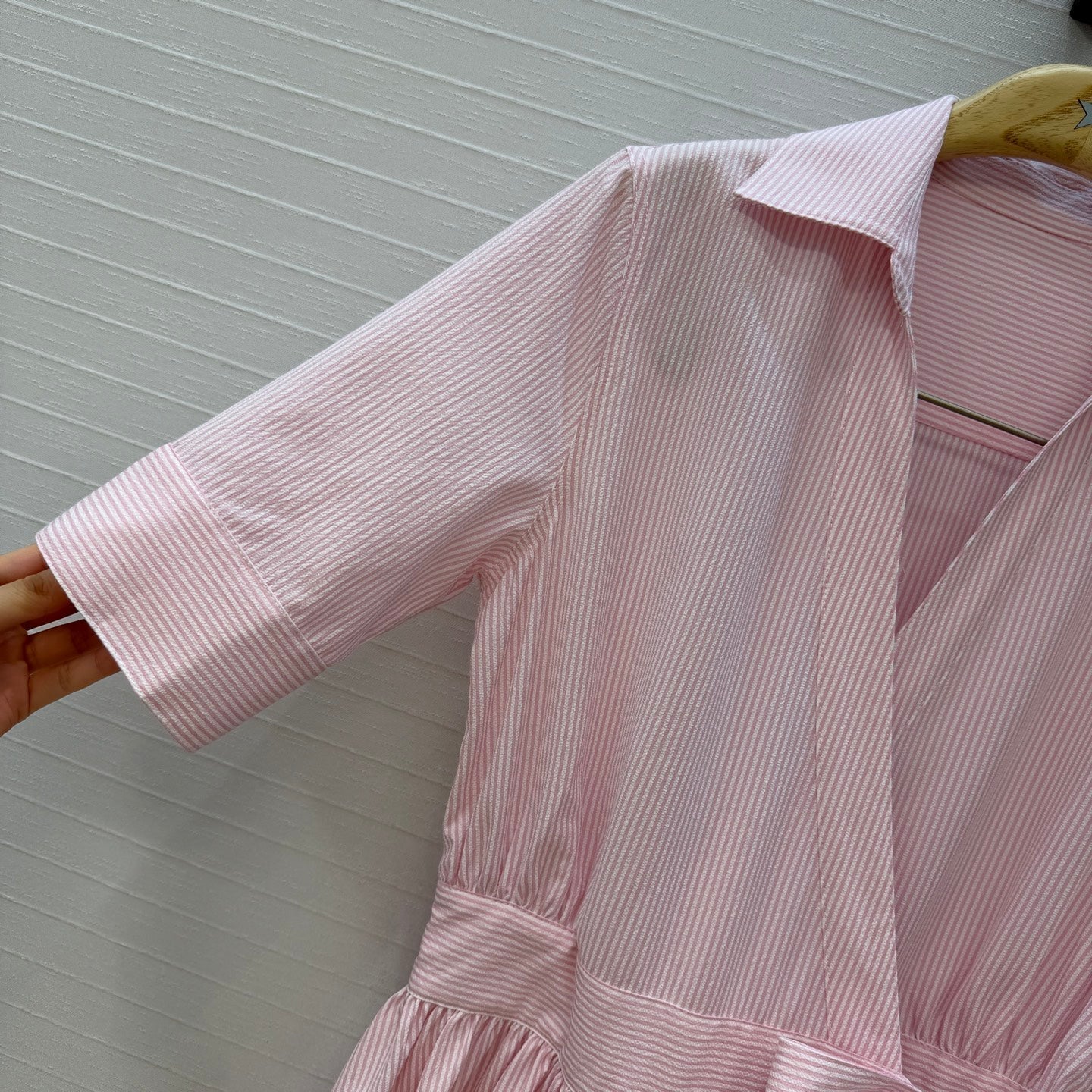 Dior 2026 Maxi Dress Pink Cotton 401921