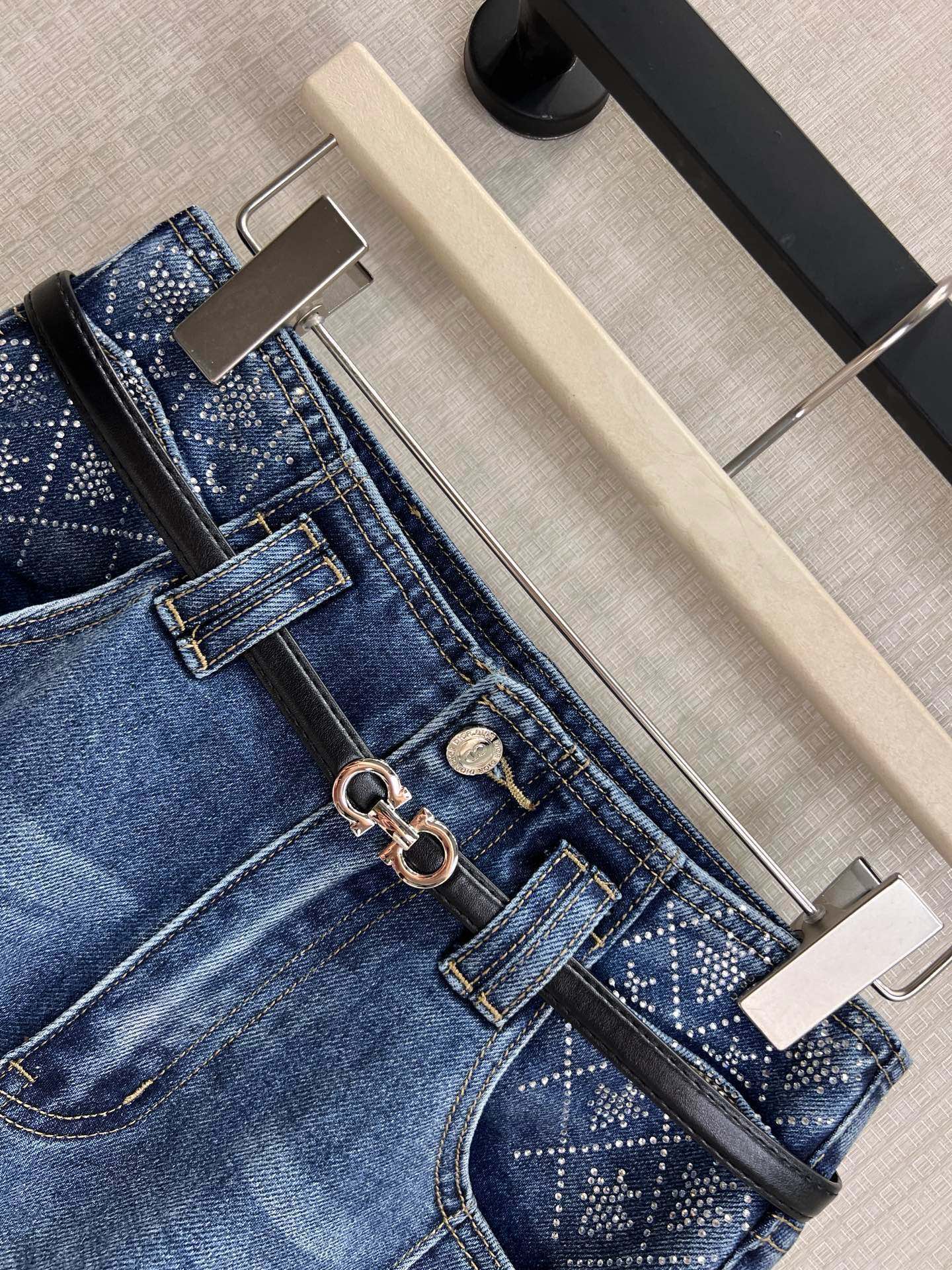 Dior 2026 Washed Blue Pants Cotton 400650
