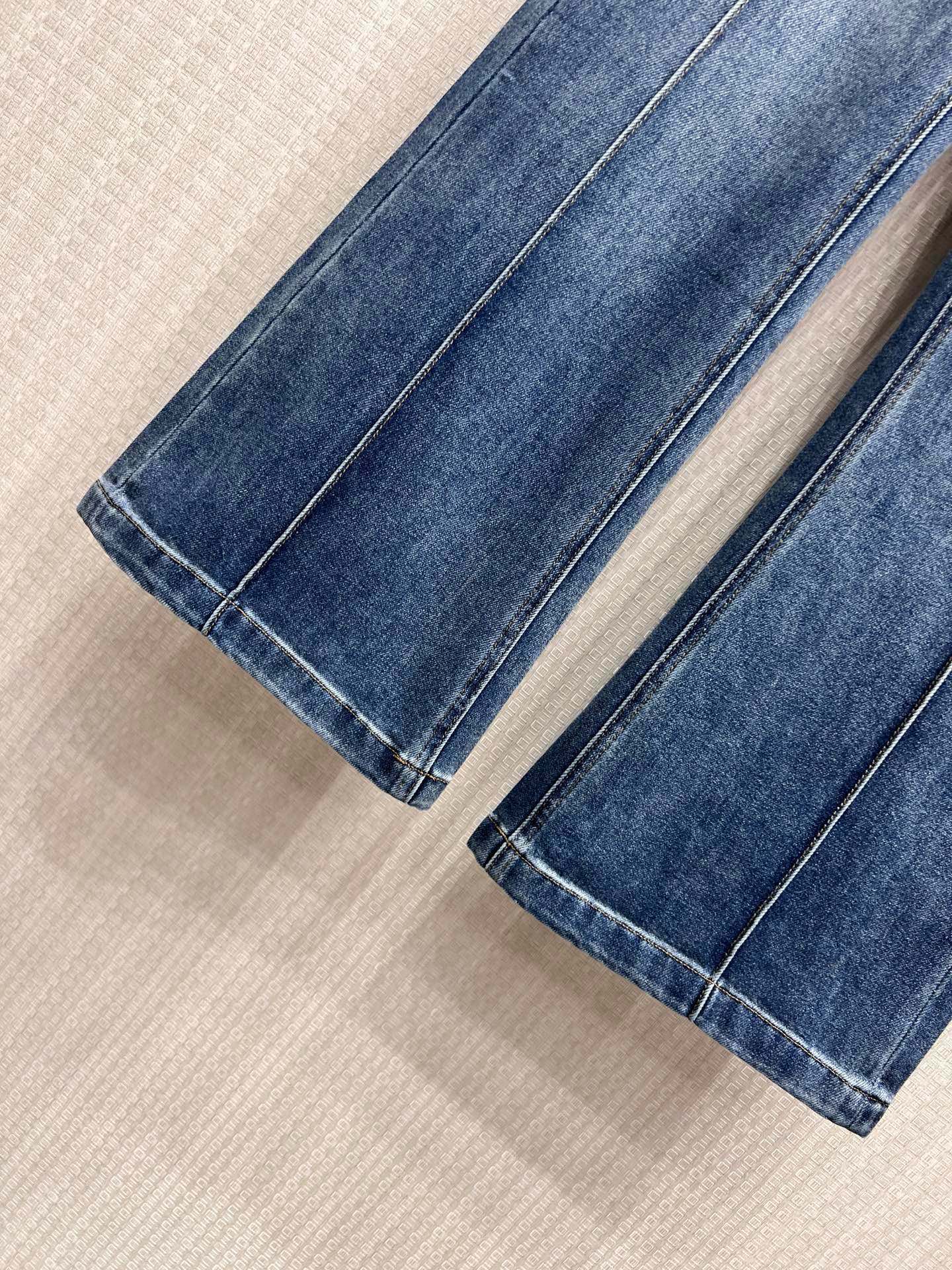 Dior 2026 Washed Blue Pants Cotton 400650