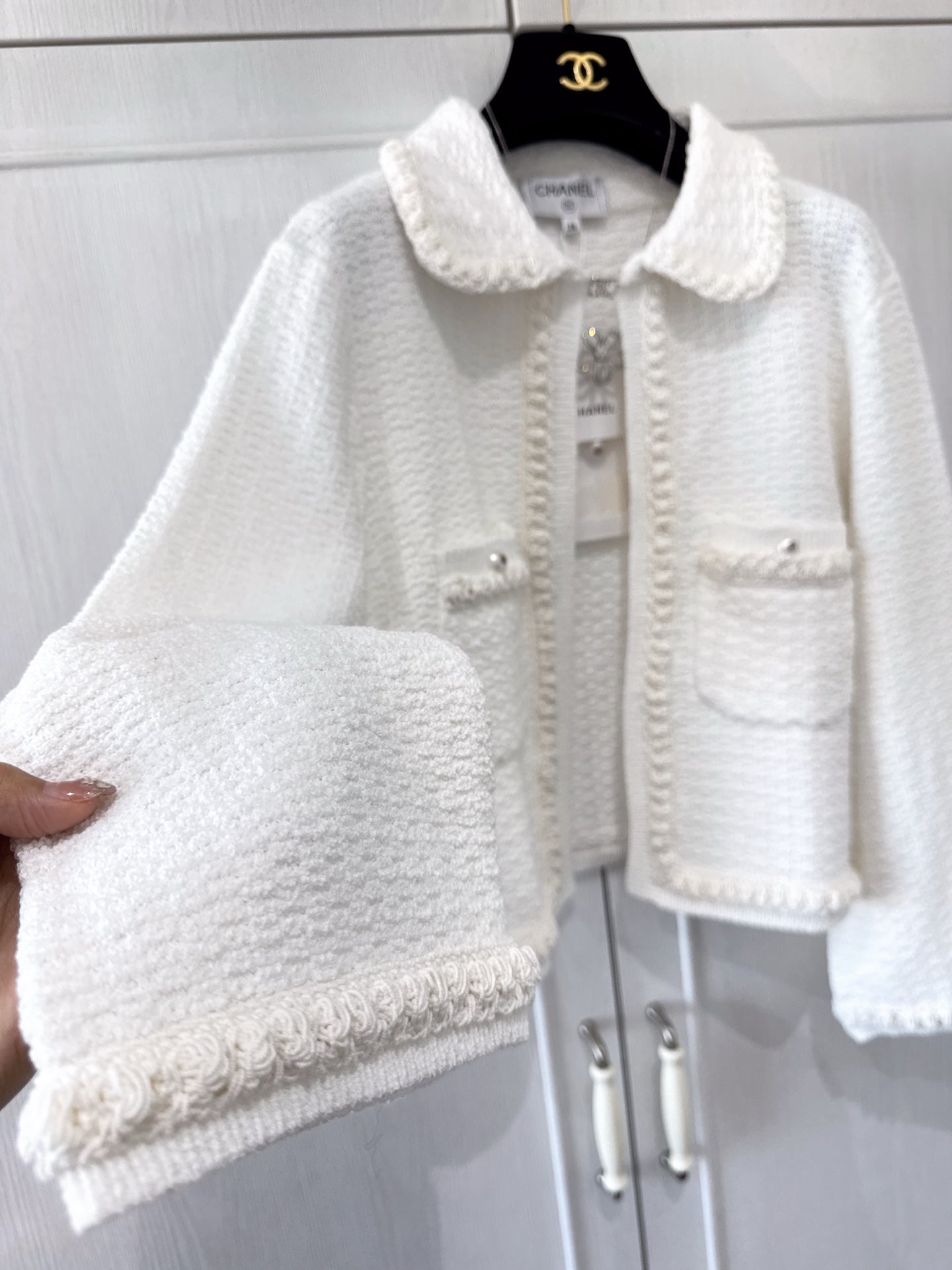 CC 25 White Moonlight Jacket Cotton Silk 226821