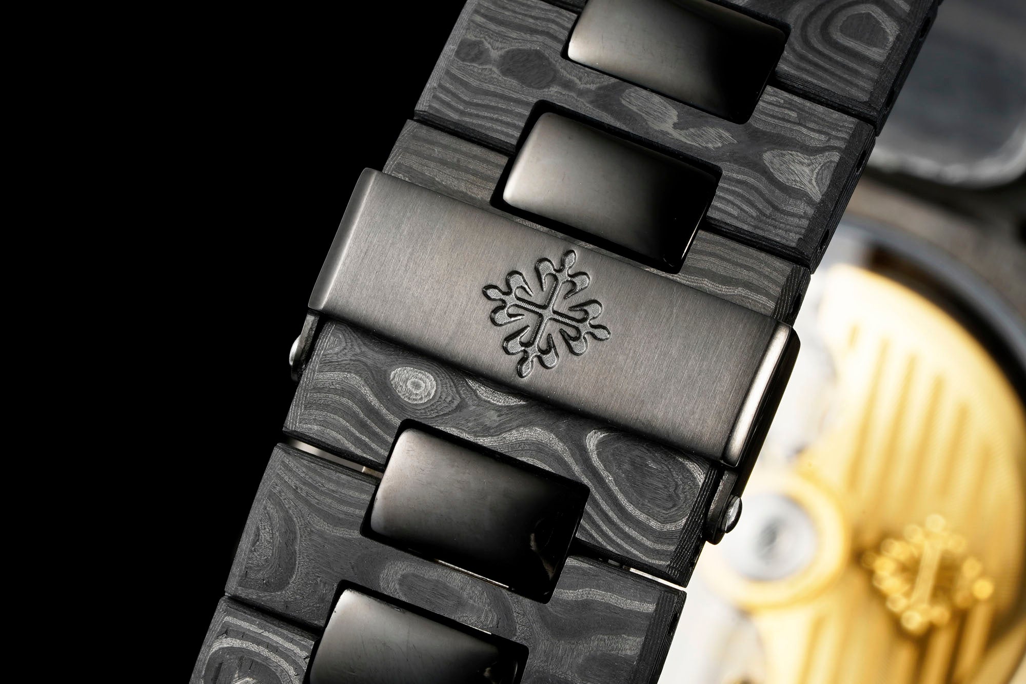 Patek Philippe Cubitus 45mm Black Carbon Fiber Case Green Dial