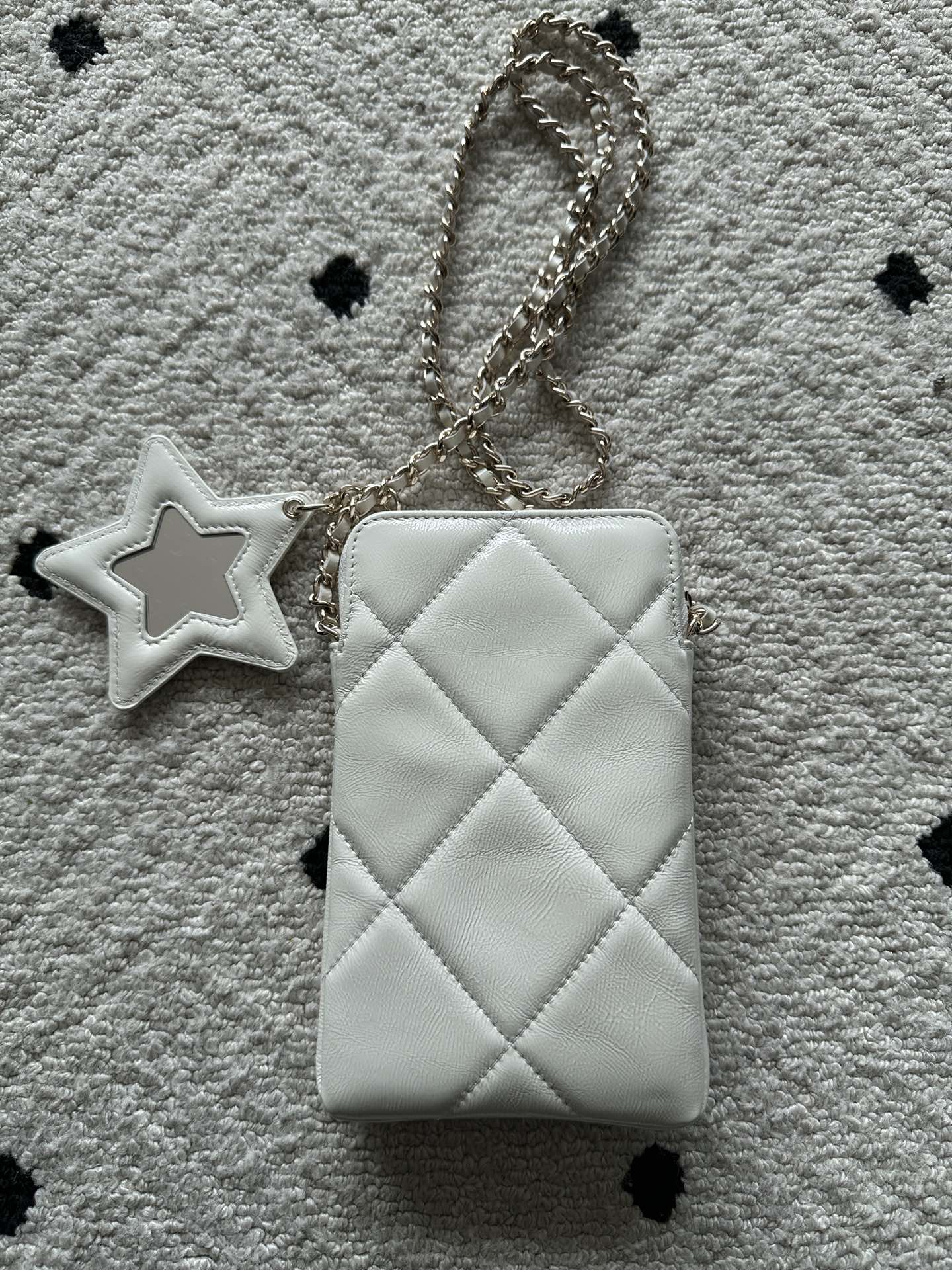Chane 2026 Phone Case With Star Calfskin