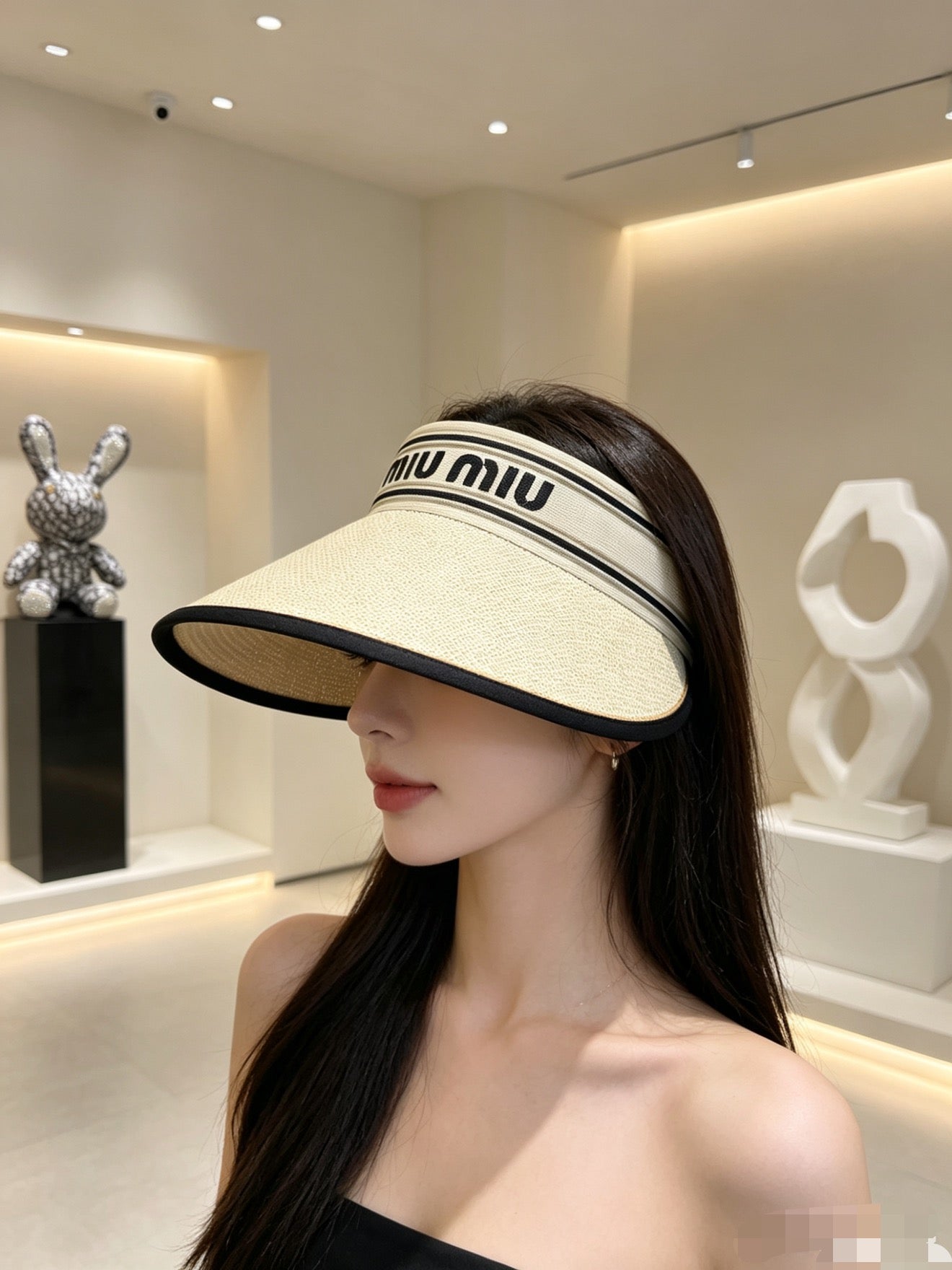 Miumiu Visor Hat 280792