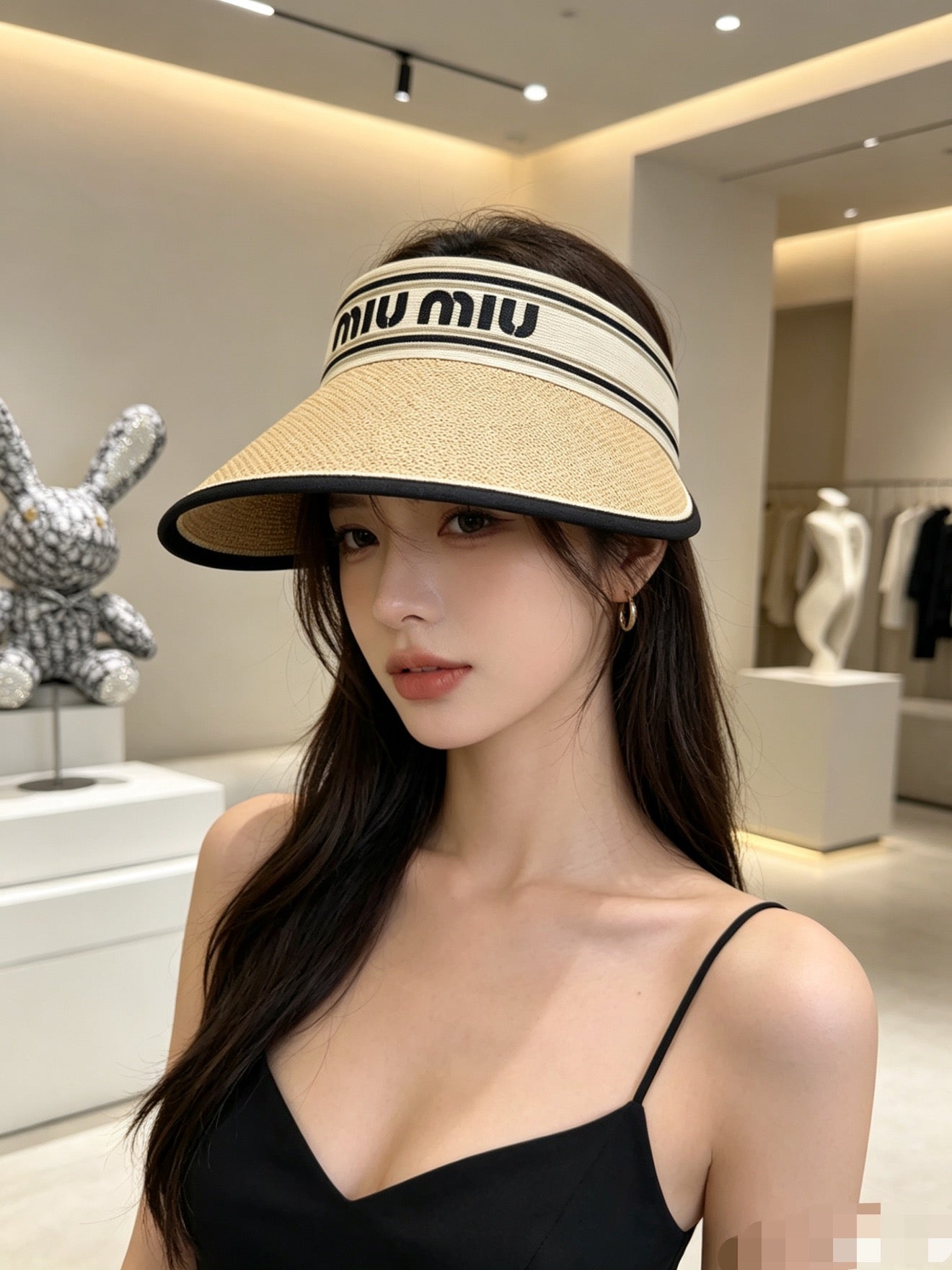 Miumiu Visor Hat 280792