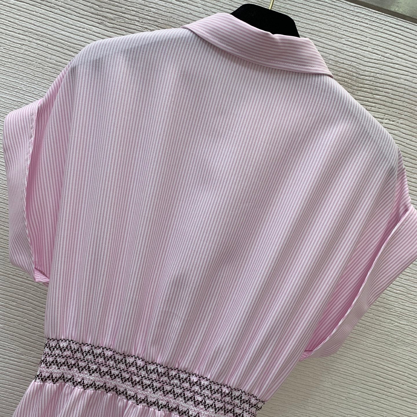 MiuMiu 2026 Striped Dress Cotton 402676