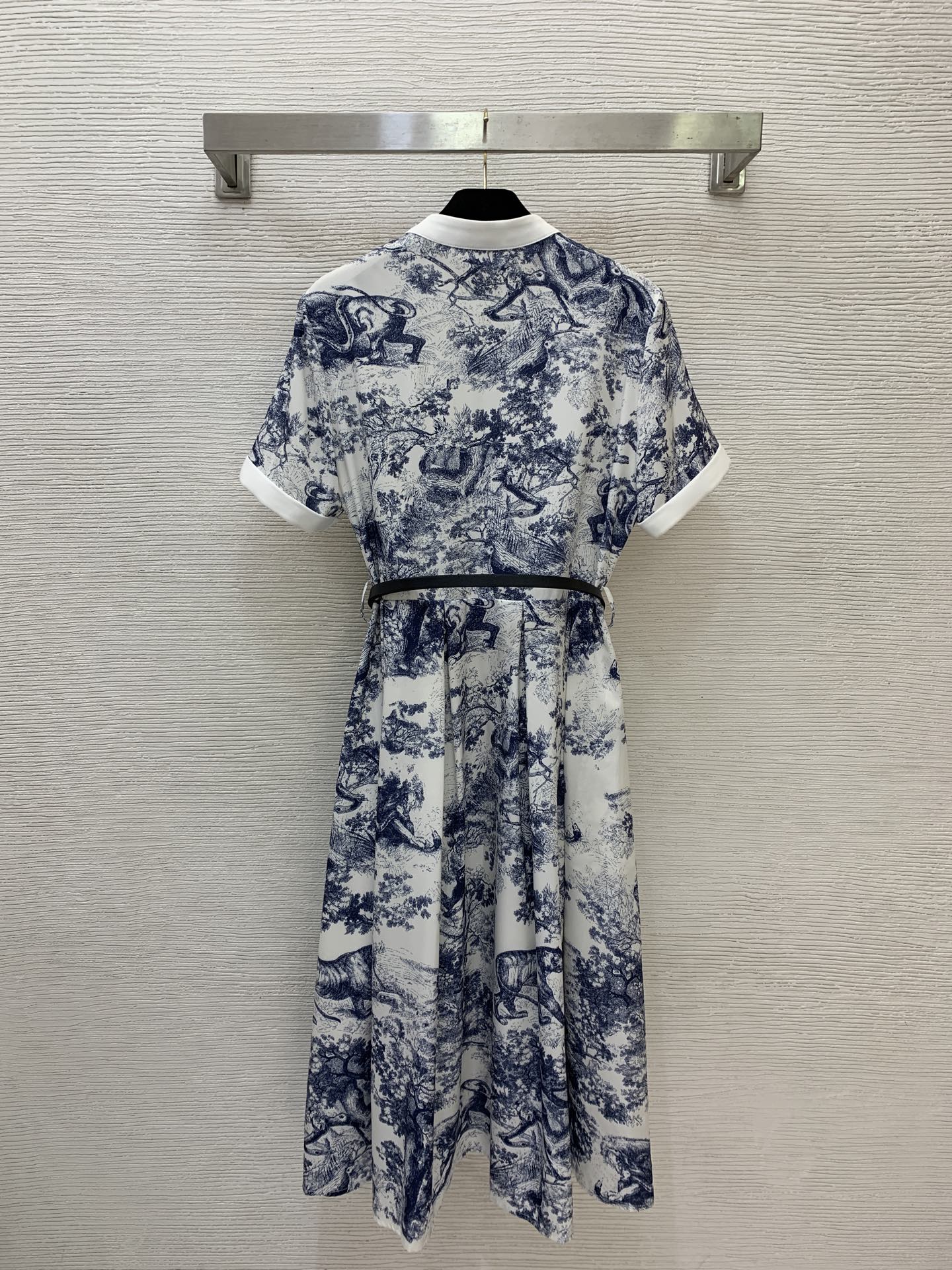 Dior 2026 Dress White Blue Cotton 399943