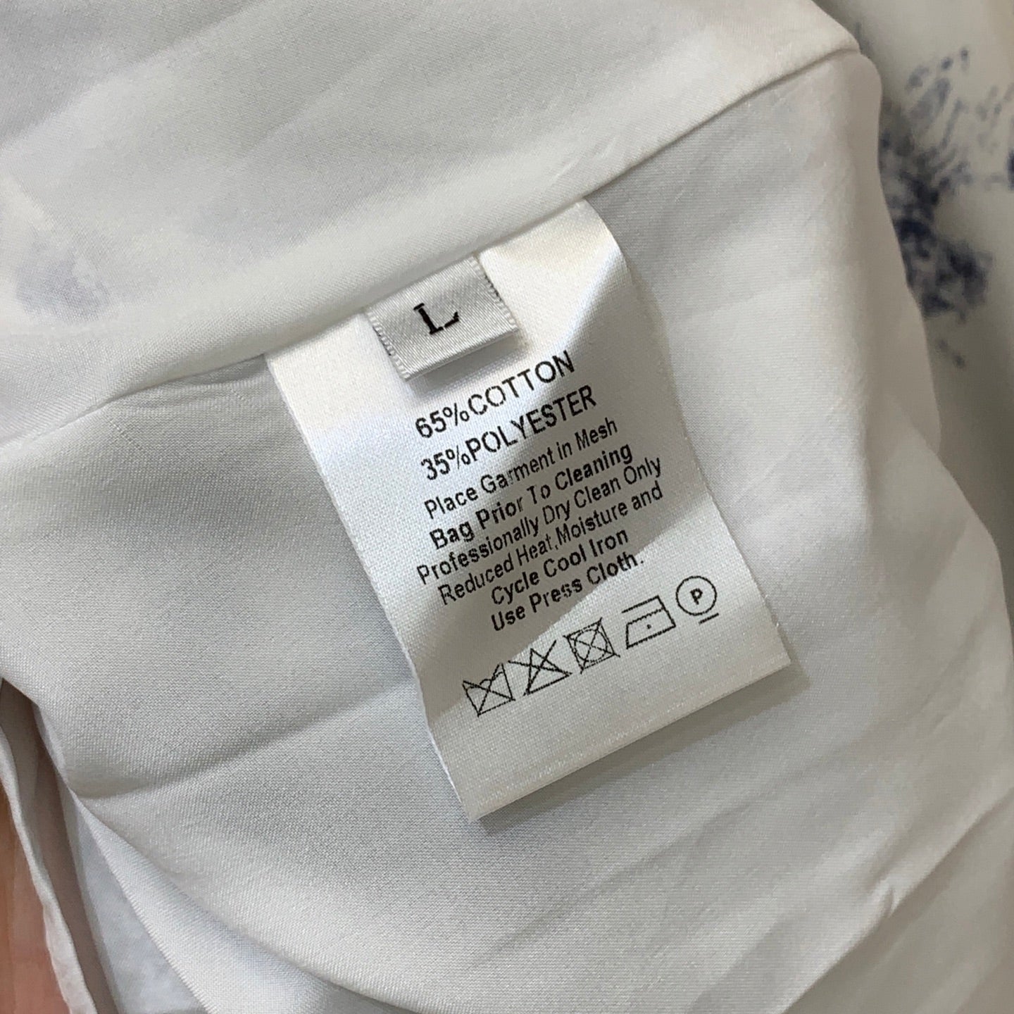 Dior 2026 Dress White Blue Cotton 399943