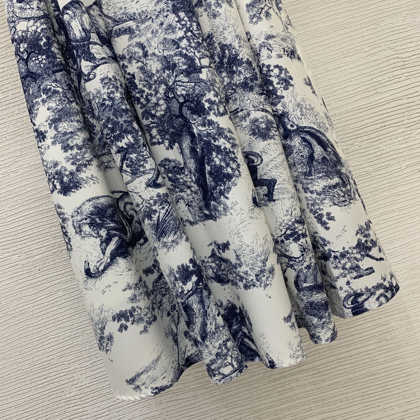 Dior 2026 Dress White Blue Cotton 399943