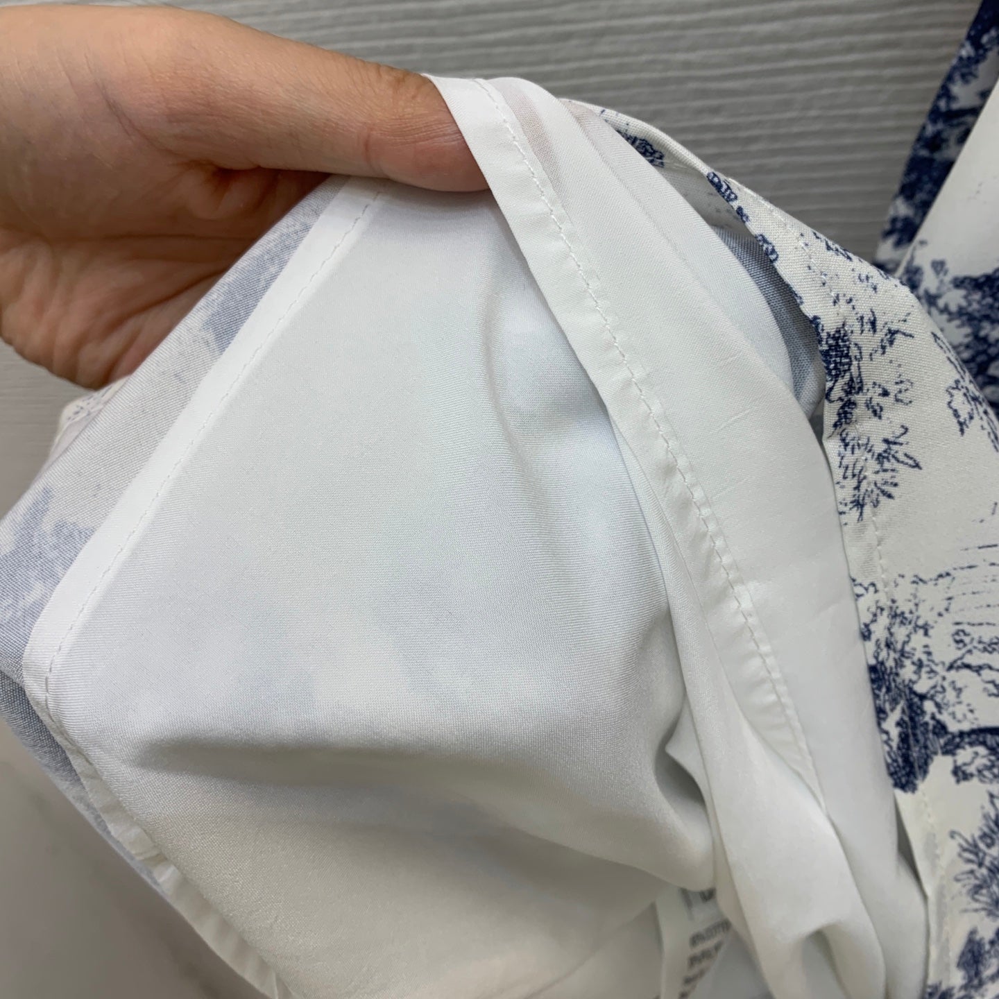 Dior 2026 Dress White Blue Cotton 399943