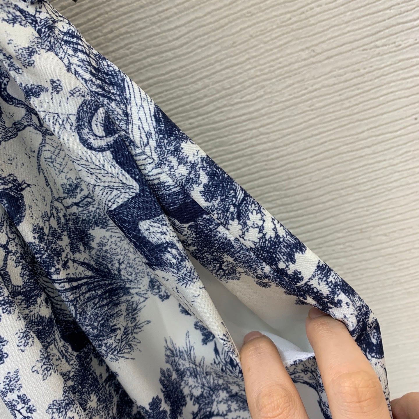 Dior 2026 Dress White Blue Cotton 399943