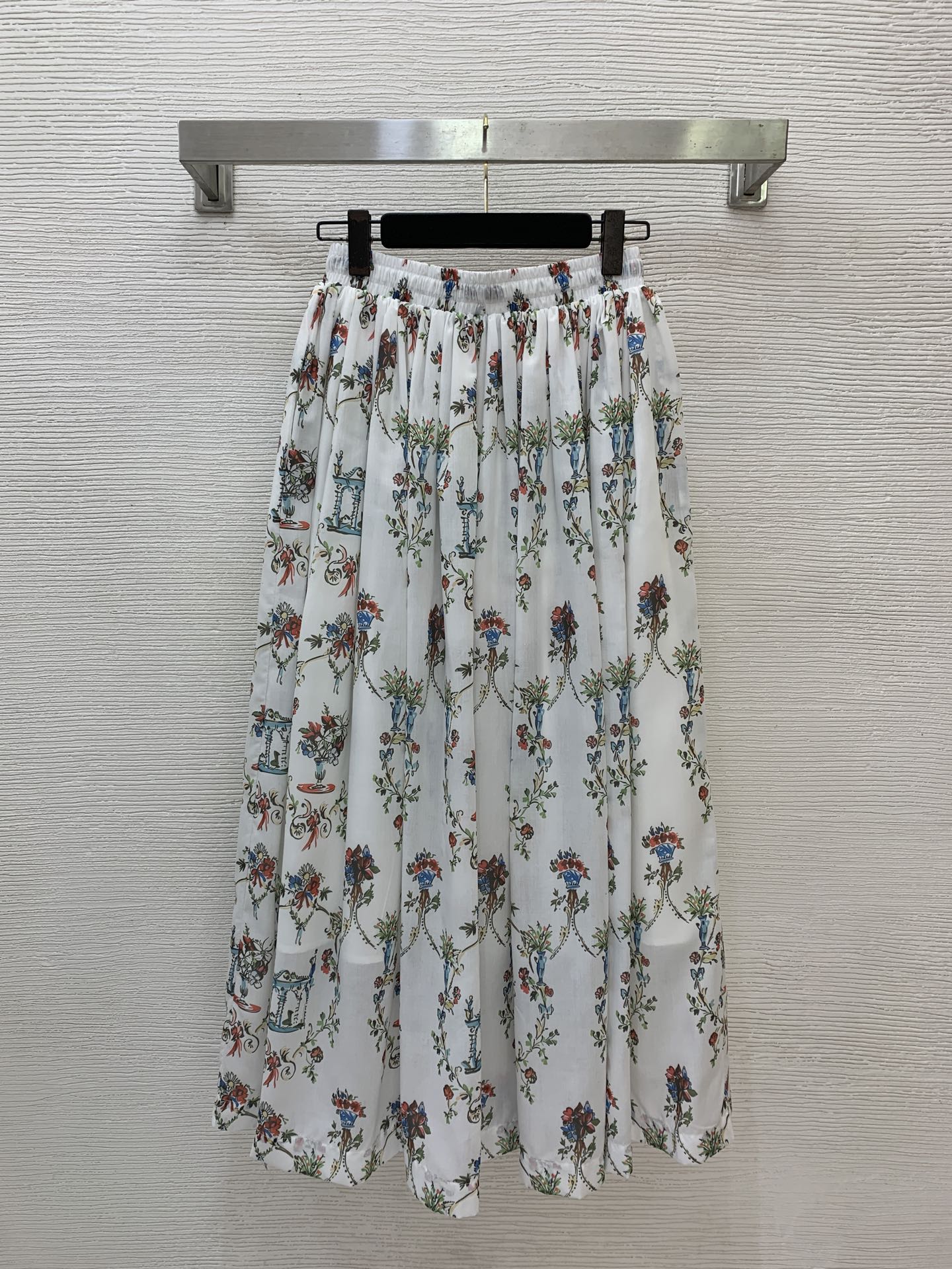 Dior 2026 Midi Skirt Multicolors Cotton 411783