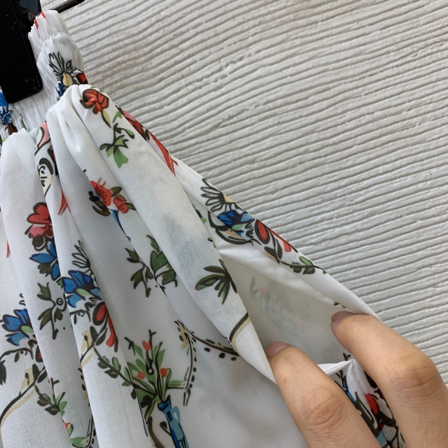 Dior 2026 Midi Skirt Multicolors Cotton 411783