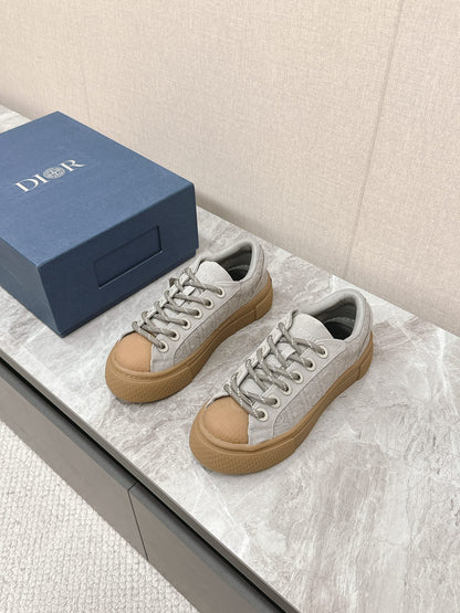 CD And Stone Island B33 Sneaker â€“ Limited And Numbered Edition Grey Canvas