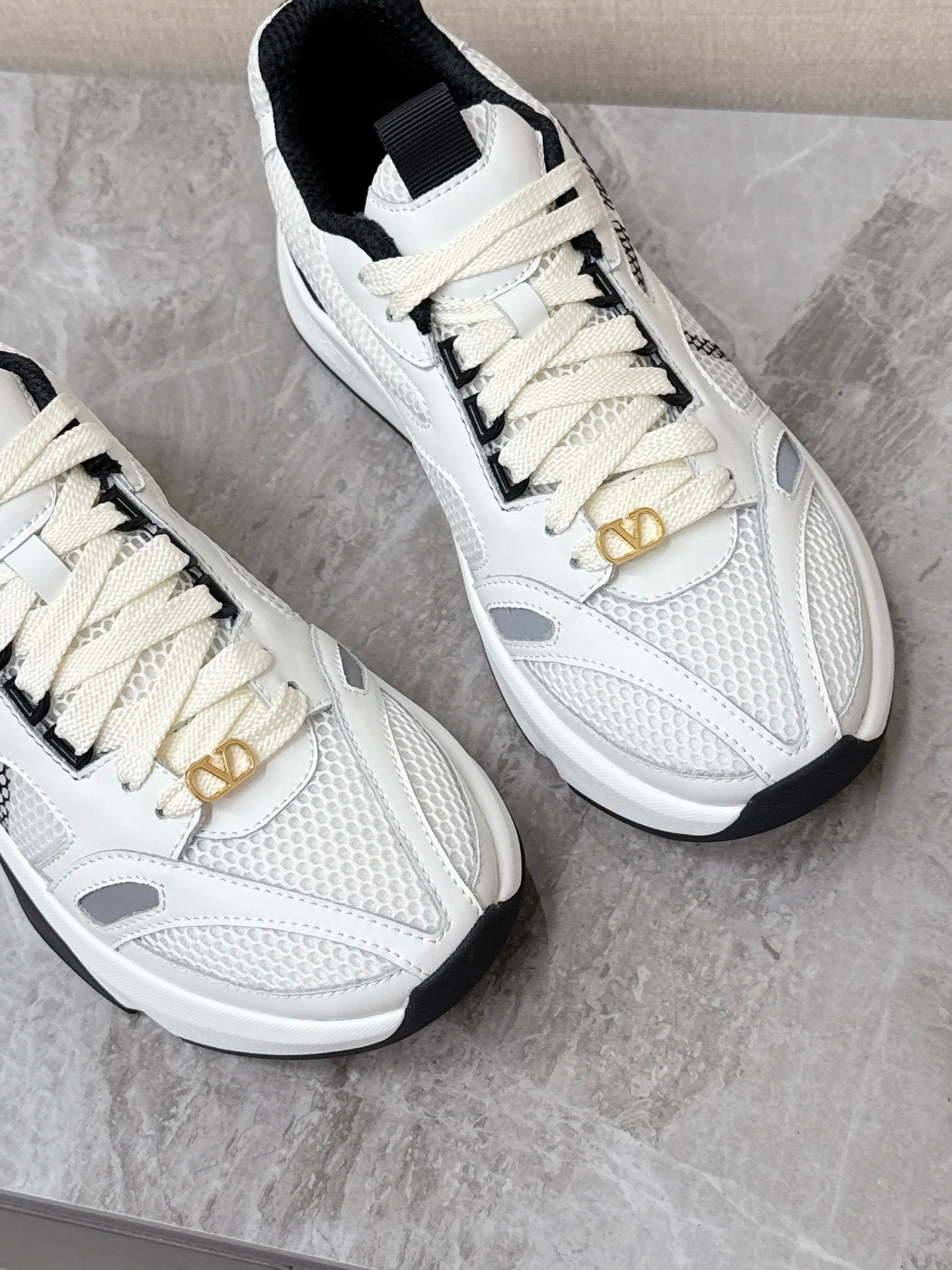 Valentino VLogo Pace Sneakers Mesh Leather 866605
