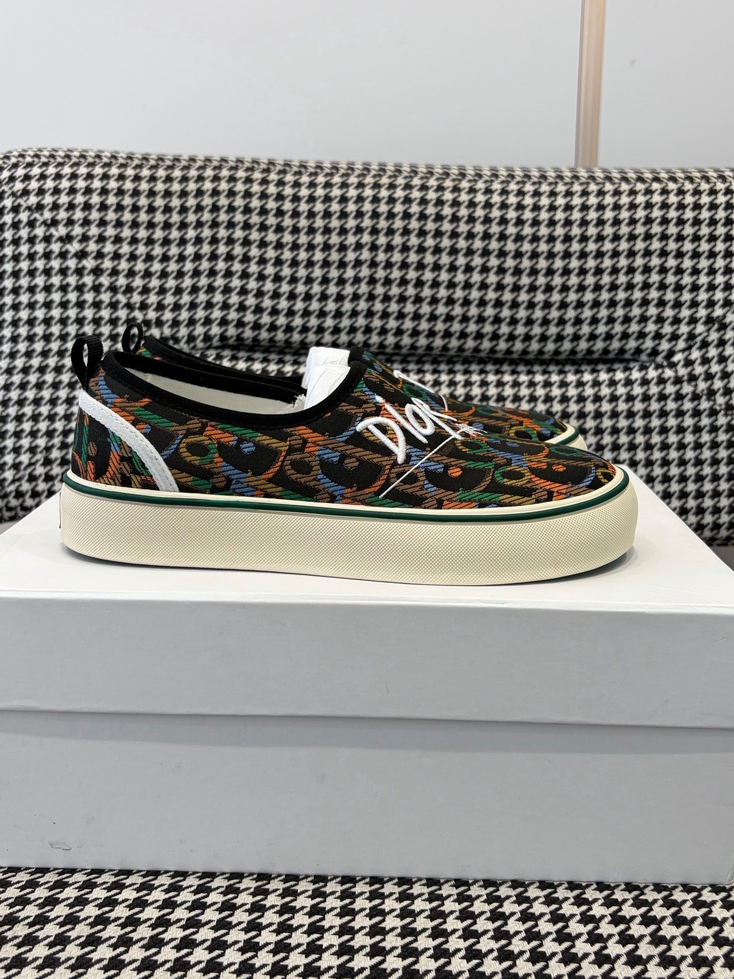 Dior 2026 Slip-on Sneaker Fabric Leather 910944