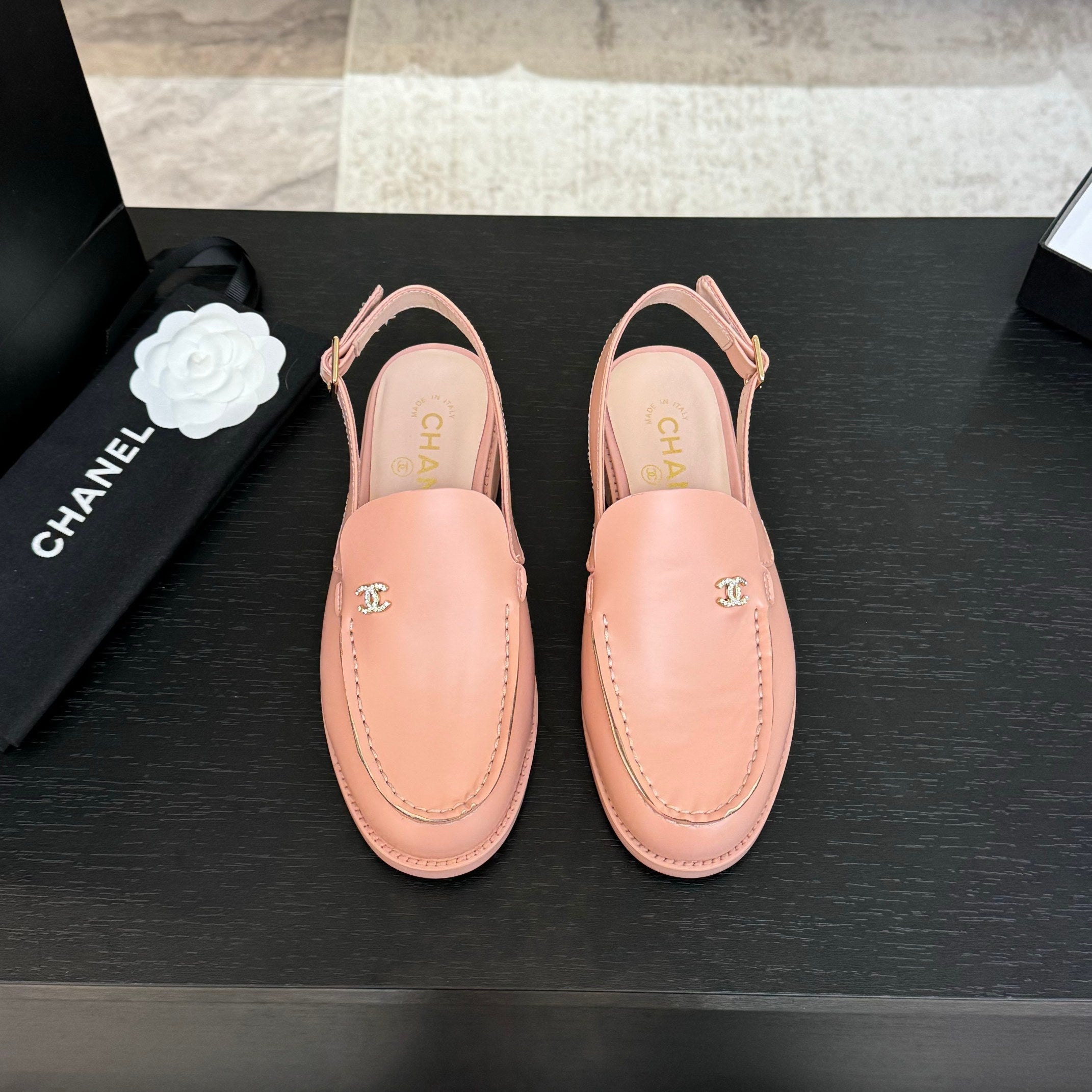 CC 25C Slingback Loafer Patent Leather