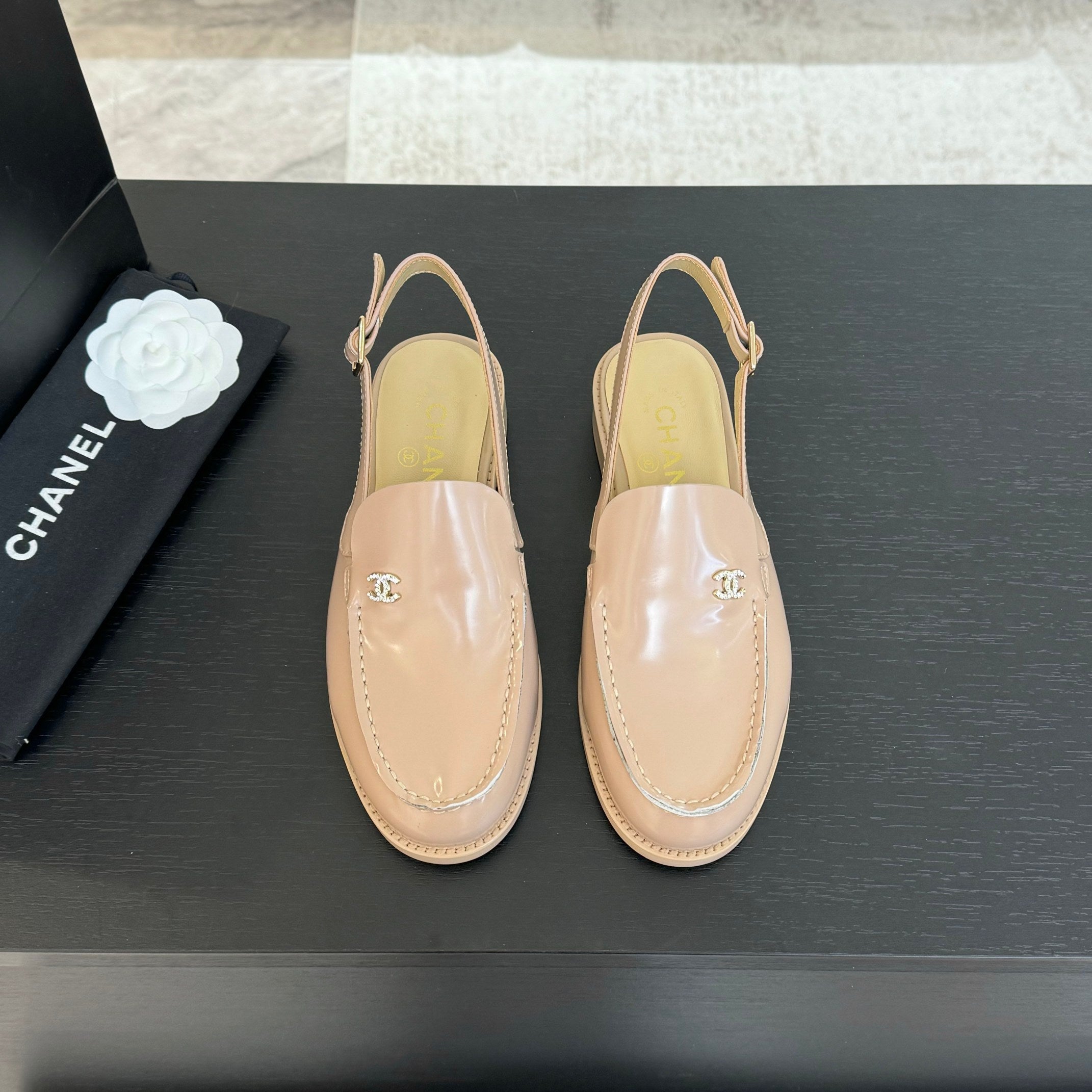 CC 25C Slingback Loafer Patent Leather
