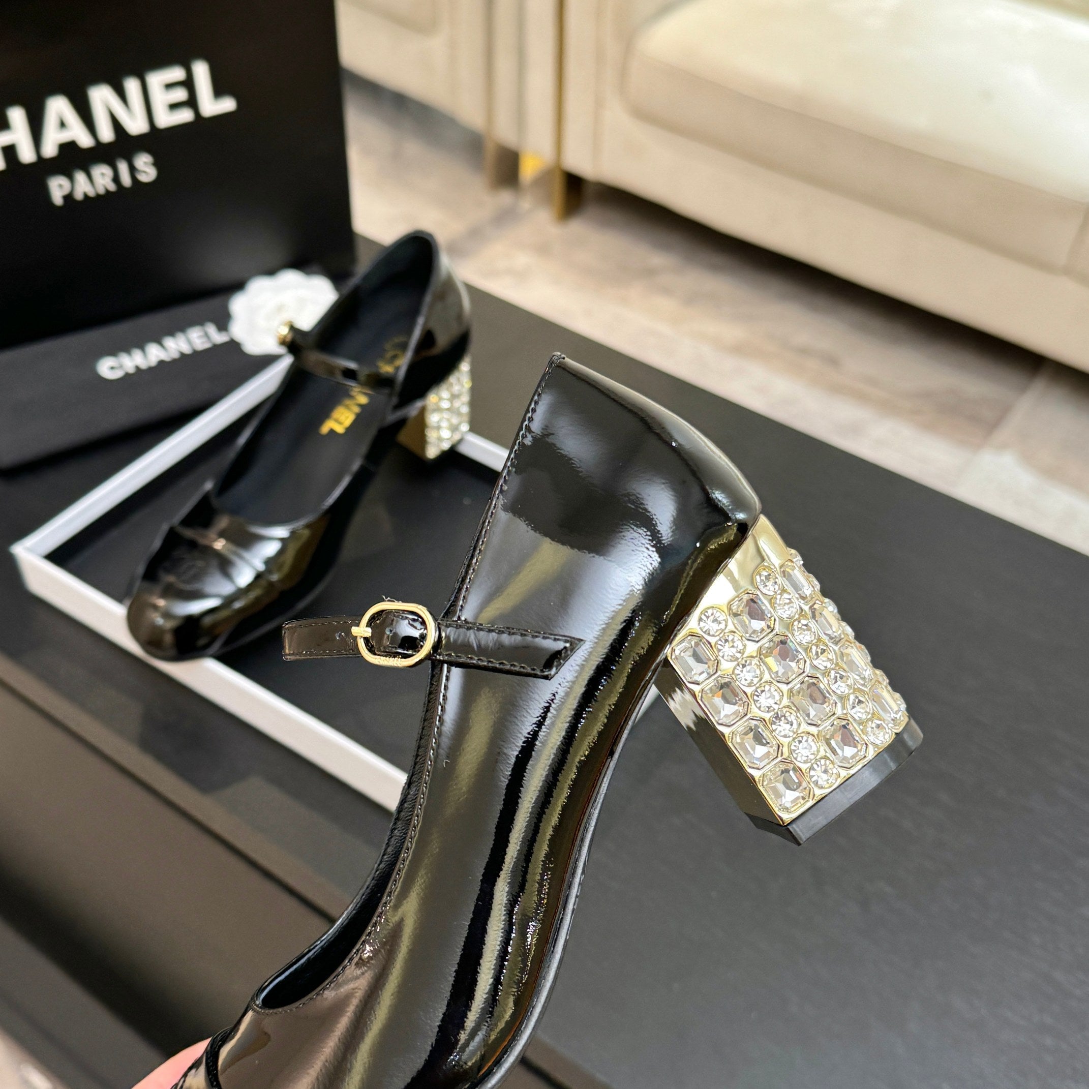 CC 2026 Mary Jane 65  Black Patent Leather  700645