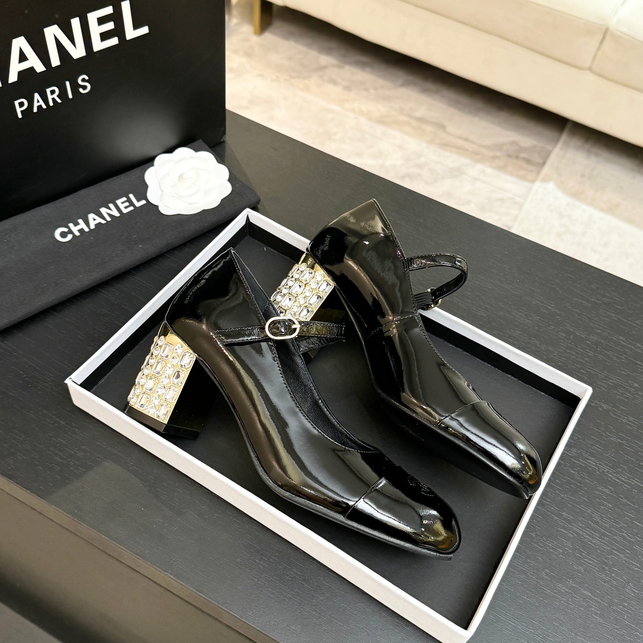 CC 2026 Mary Jane 65  Black Patent Leather  700645