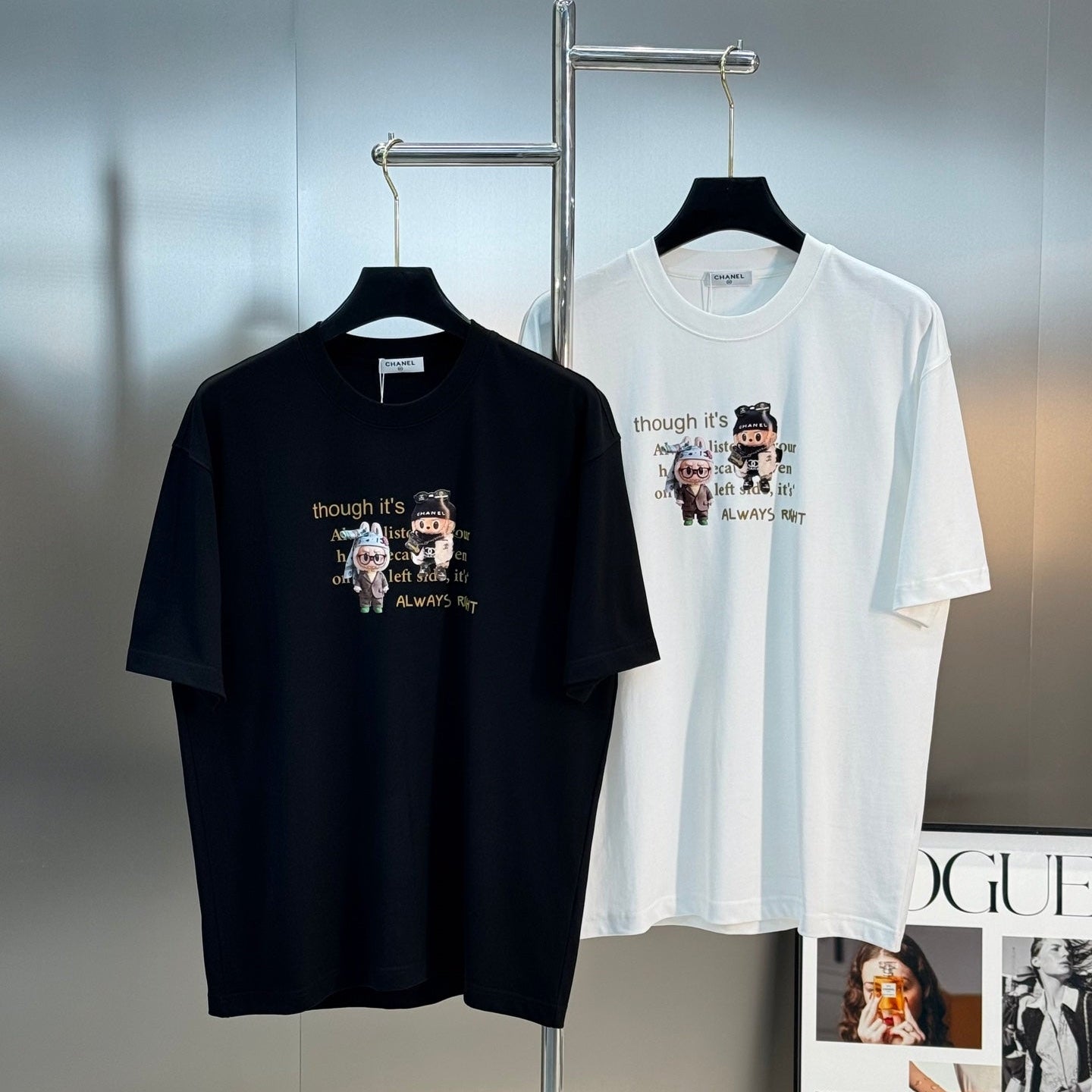 CC 2026 Labubu Short-Sleeve T-Shirt Cotton 370216