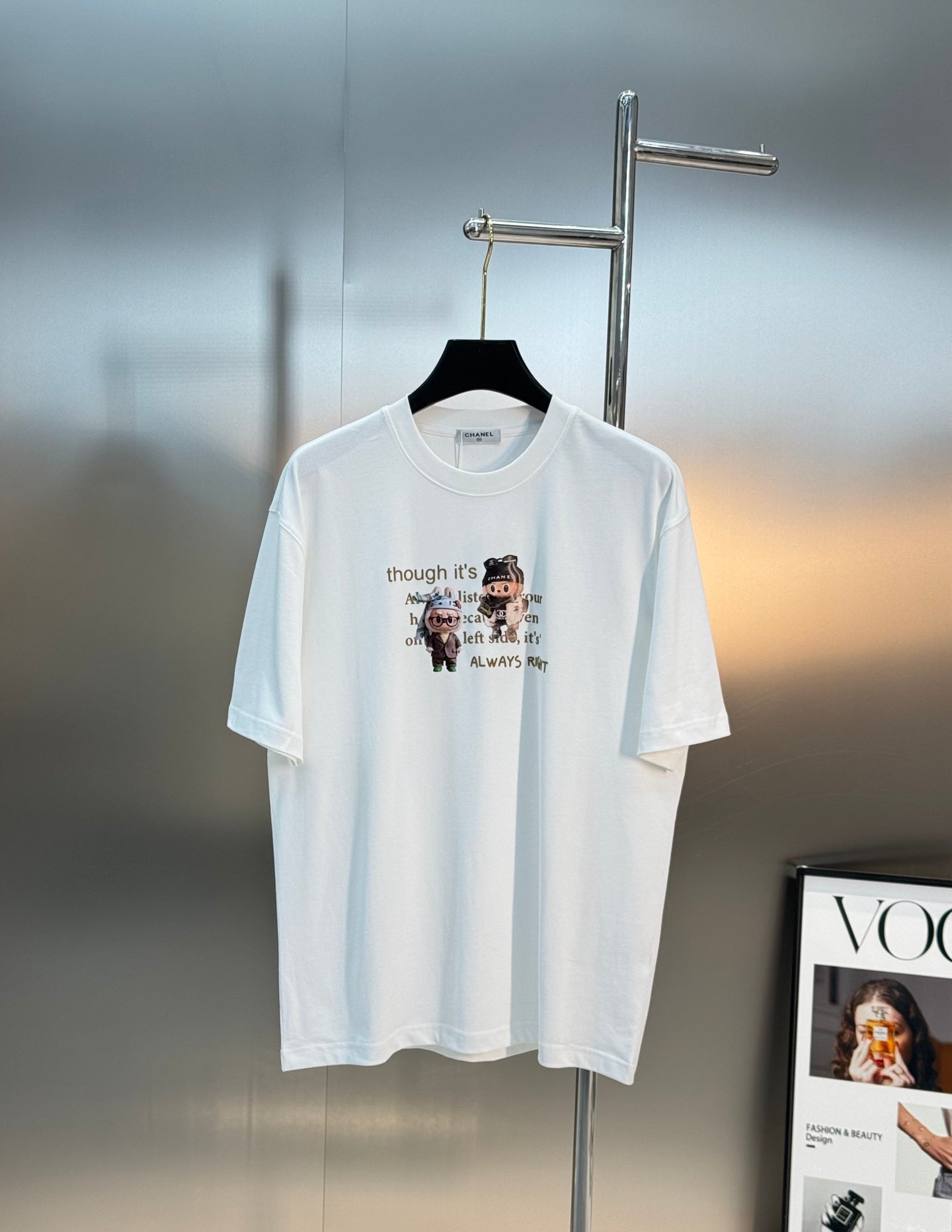 CC 2026 Labubu Short-Sleeve T-Shirt Cotton 370216