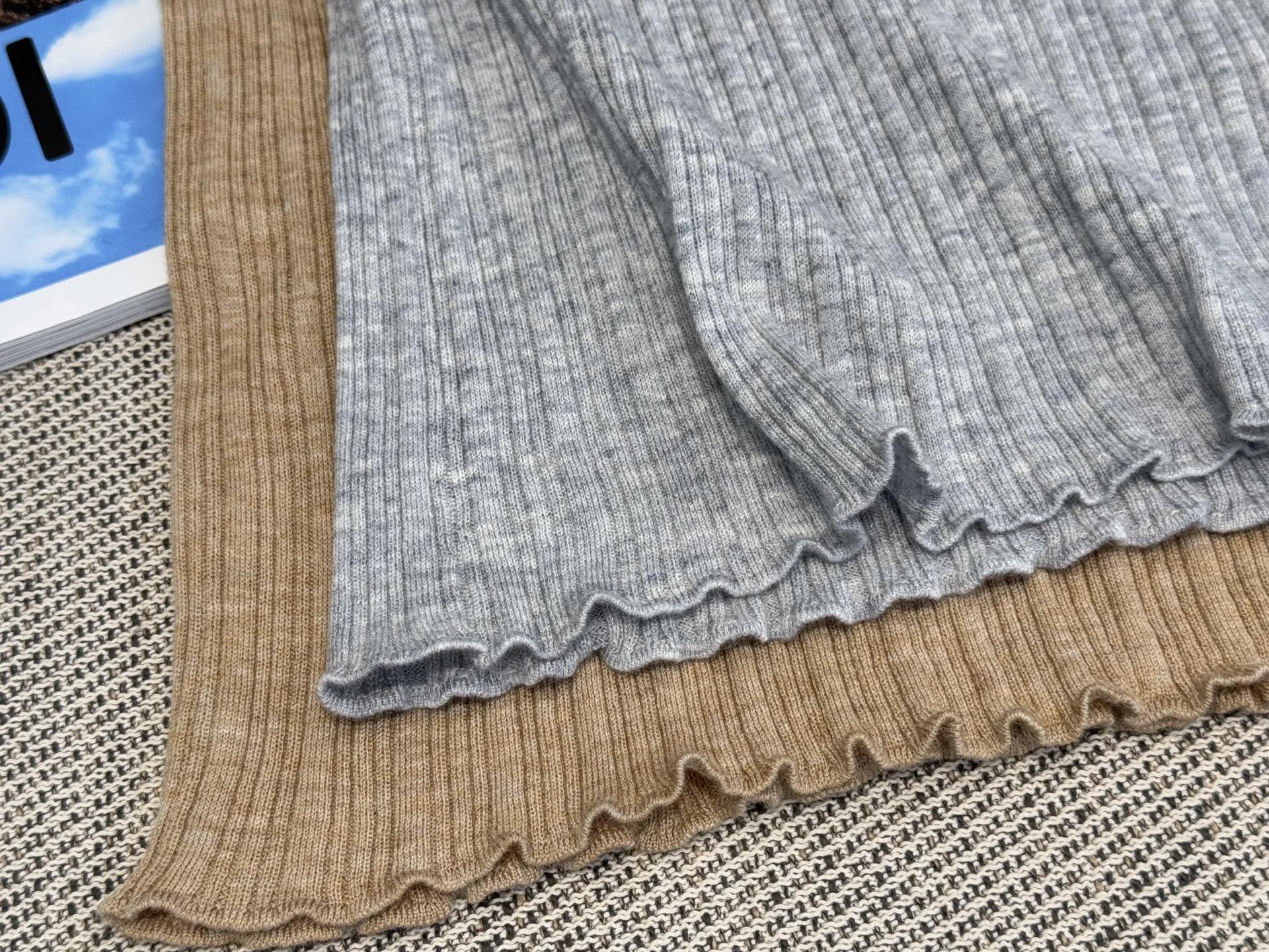 Fendi Tank Top Wool Fabric 232704