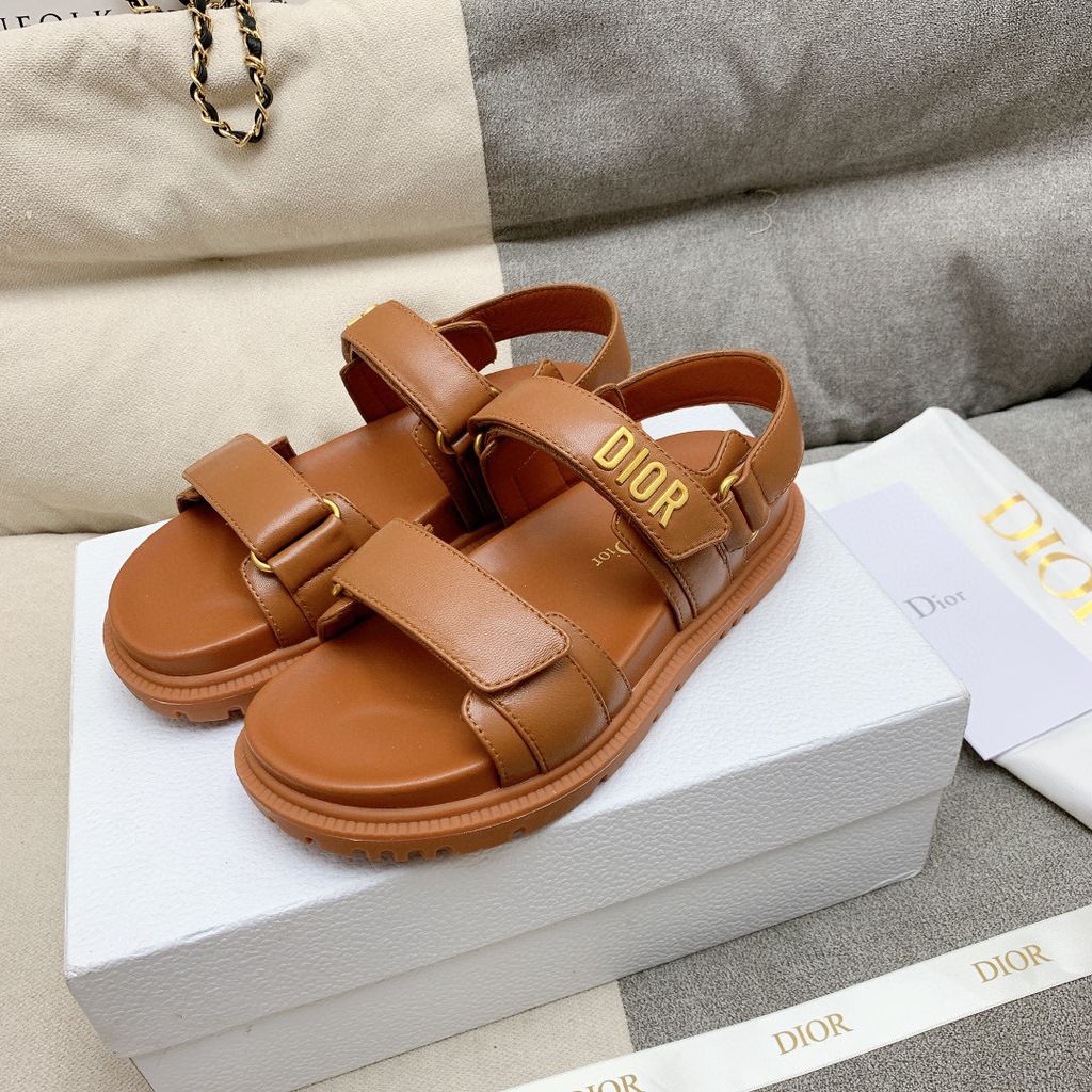 cd dioract dad sandal lambskin