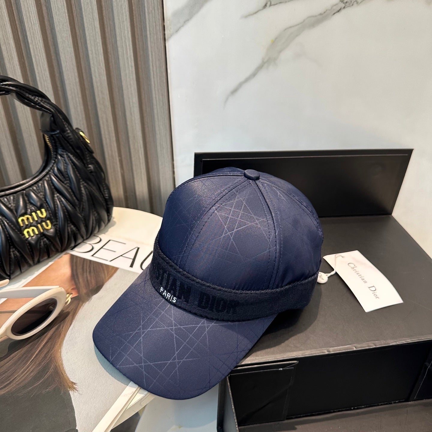 Dior Baseball Cap Cotton 323775